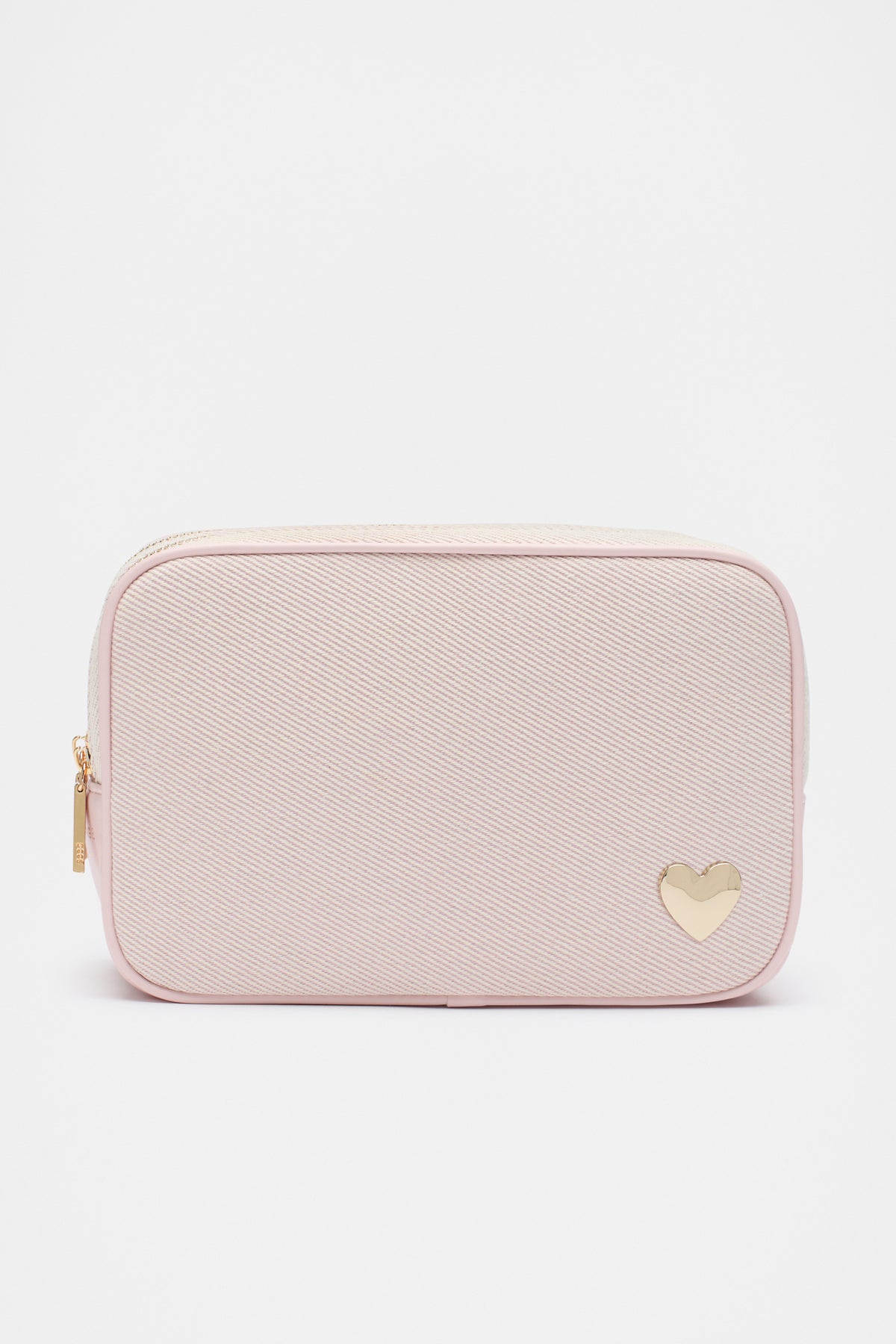 Initials Make Up Bag Rose Petal