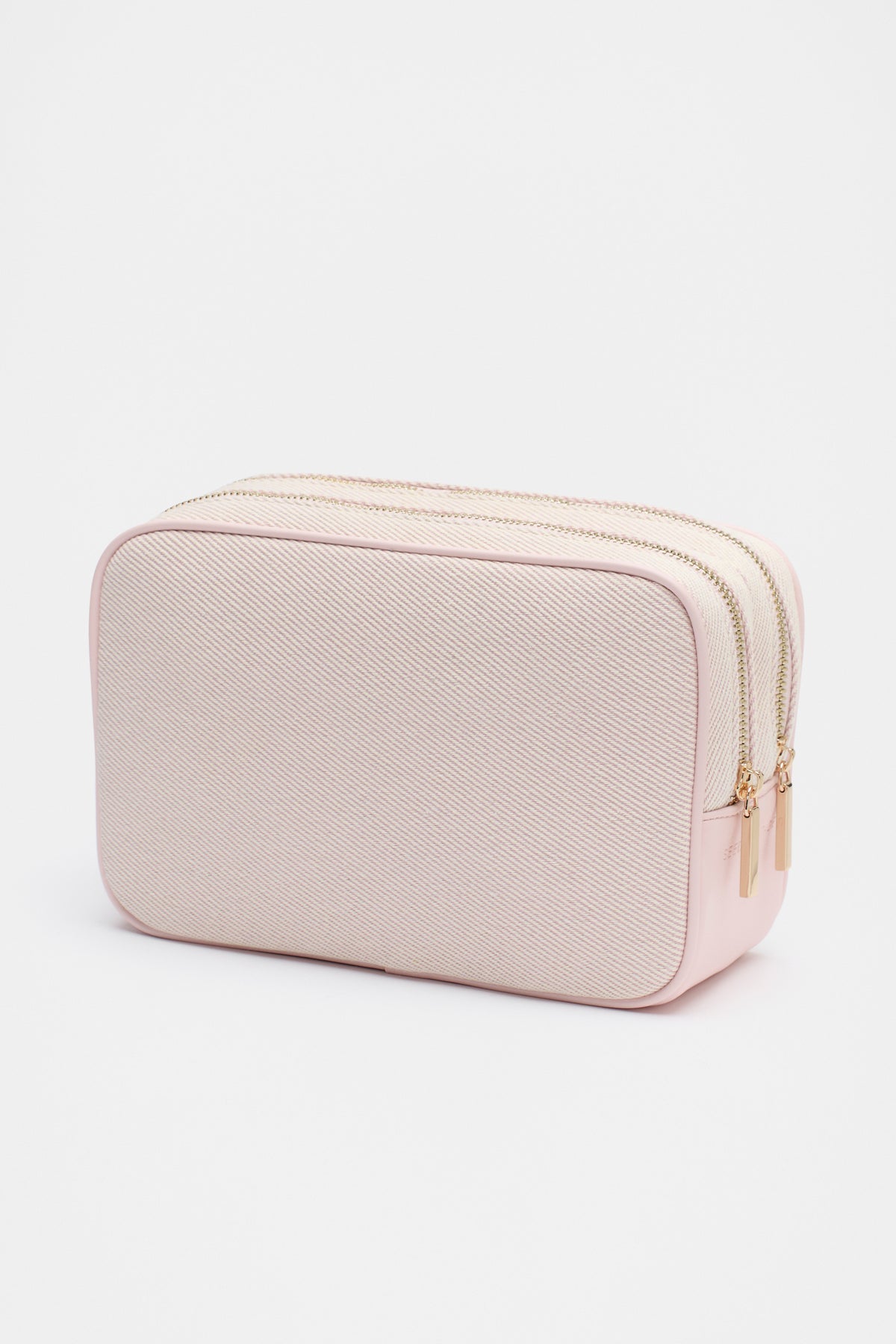 Initials Make Up Bag Rose Petal