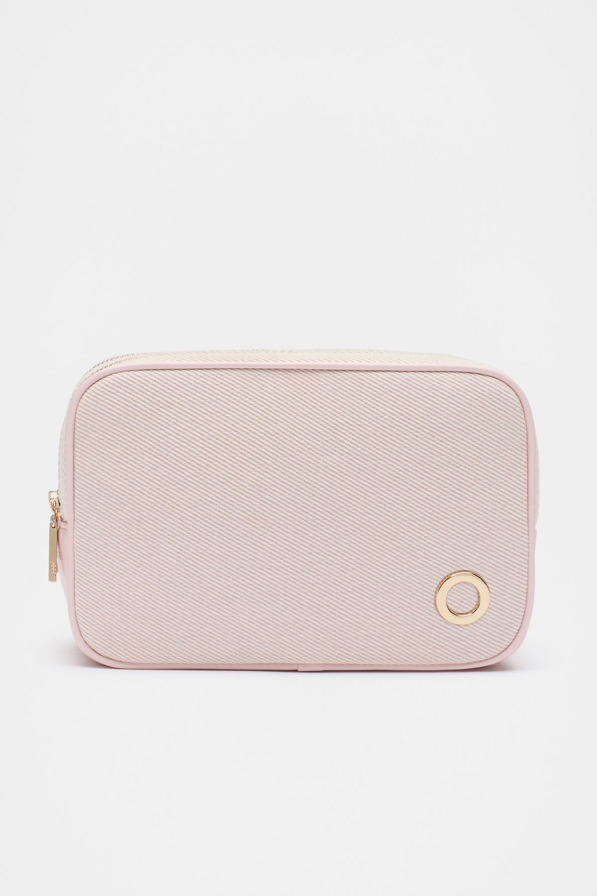 Initials Make Up Bag Rose Petal