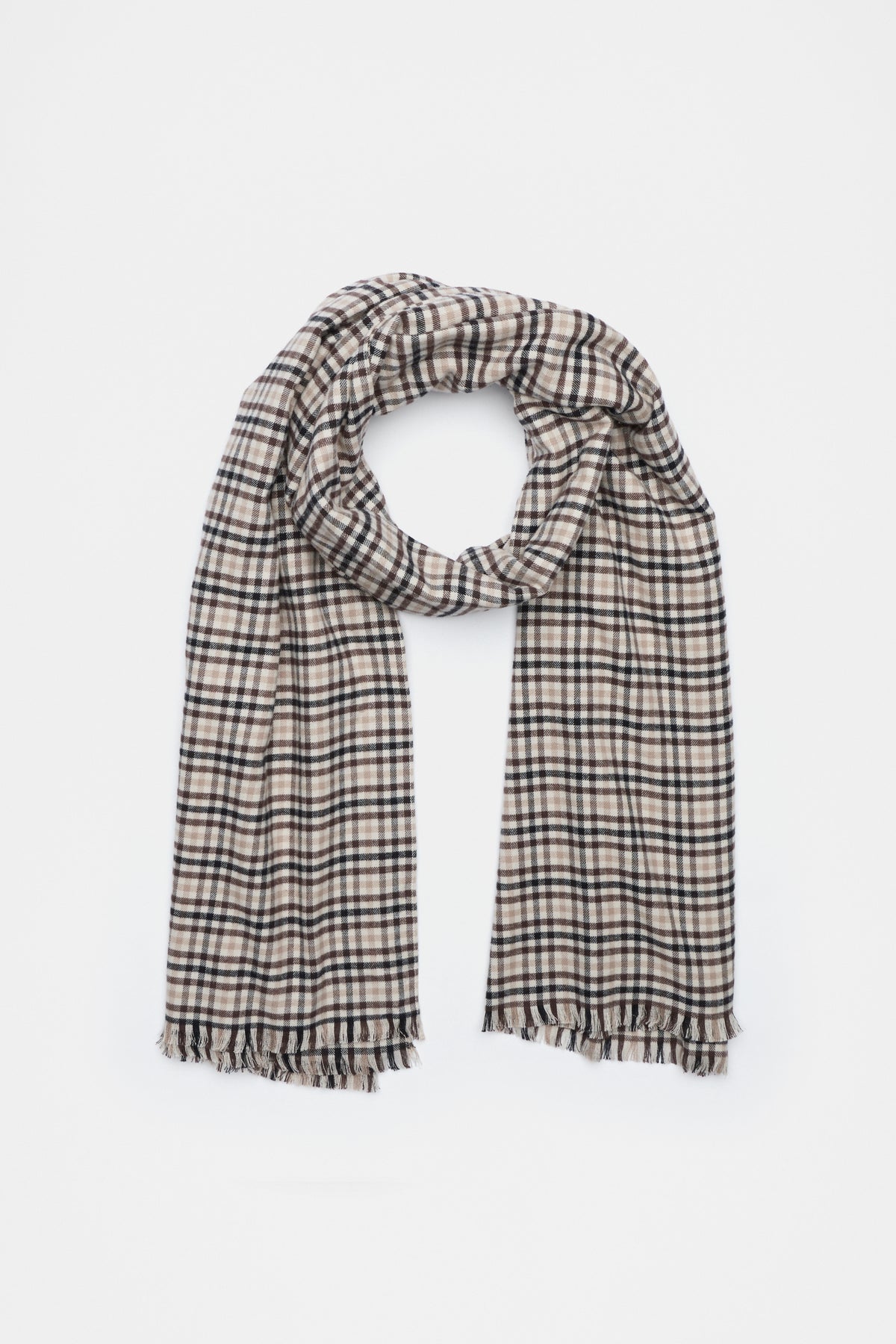 Multi Check Scarf