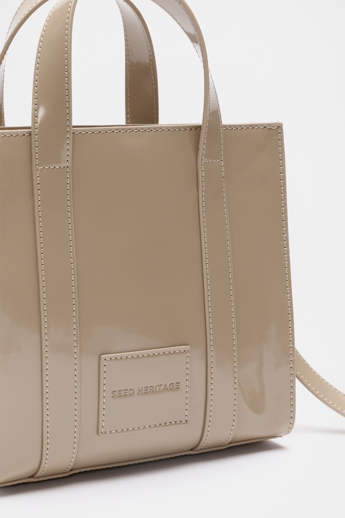 Coated Carry All Mini Tote
