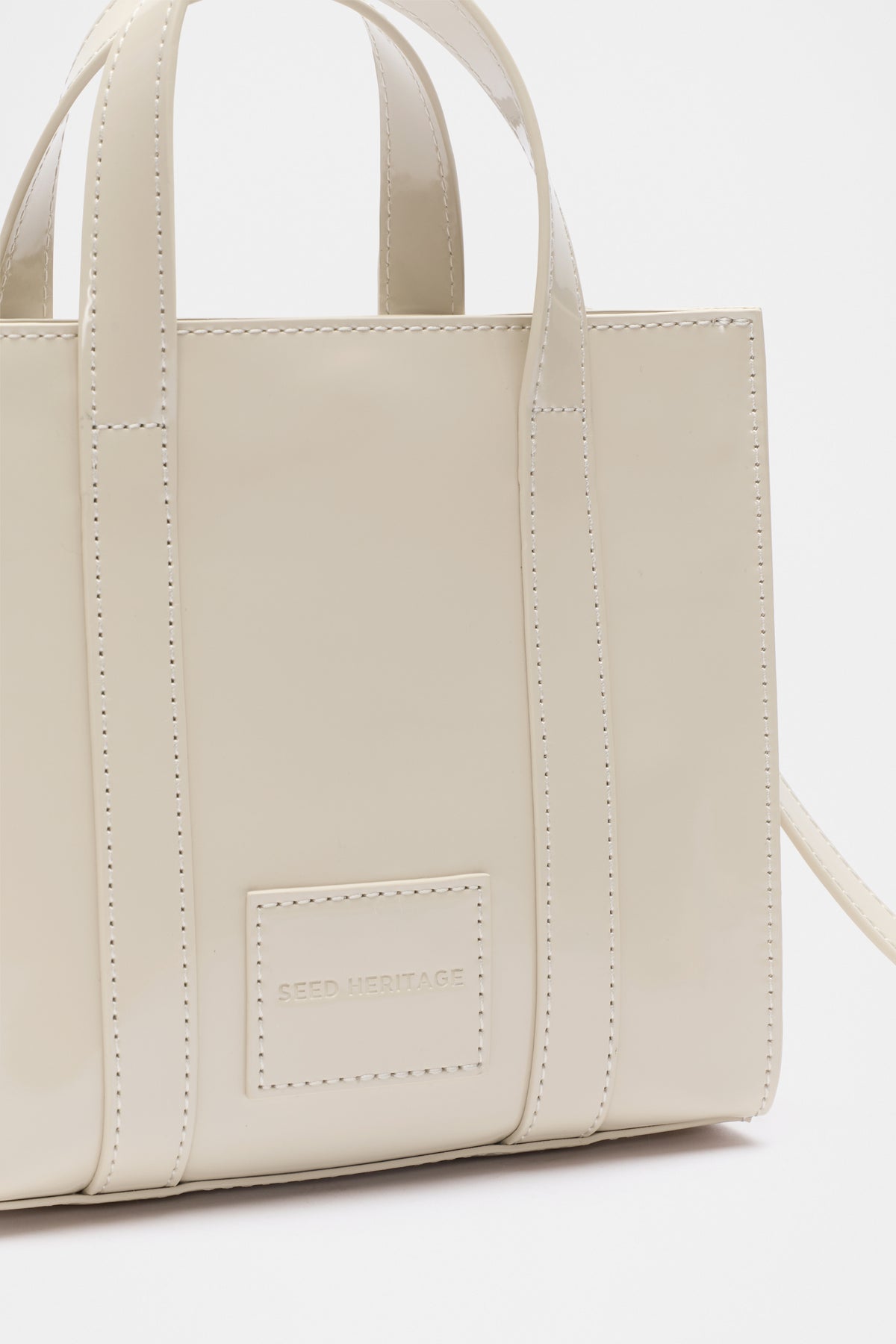 Coated Carry All Mini Tote