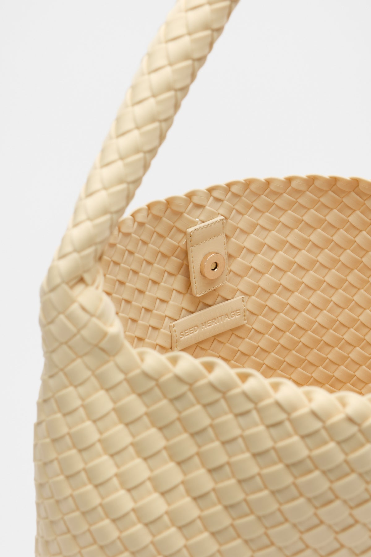 Woven Textured Tote