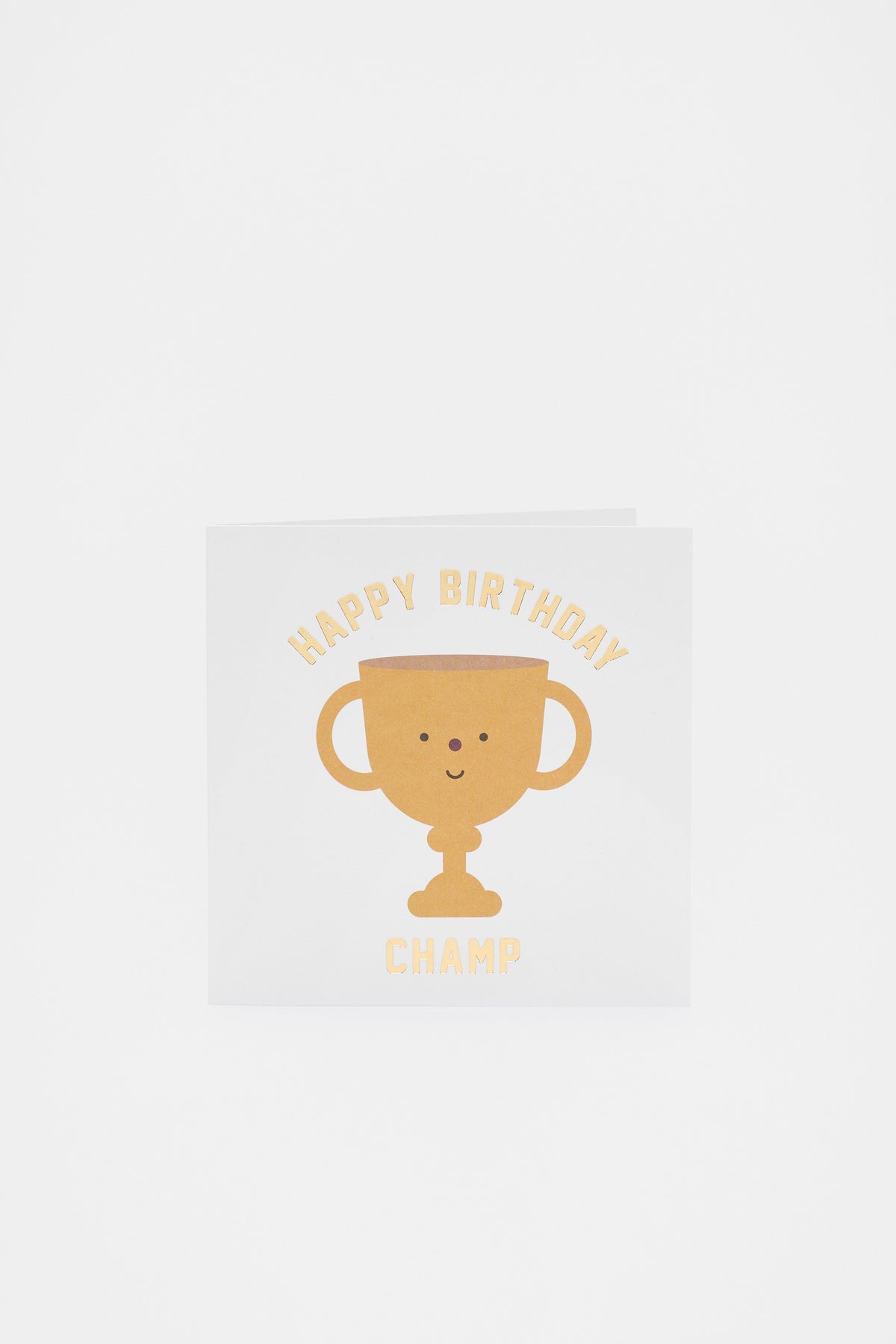 Happy Birthday Champ Card