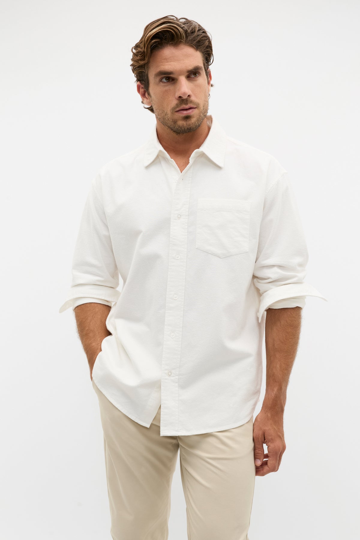 Relaxed Fit Oxford Shirt