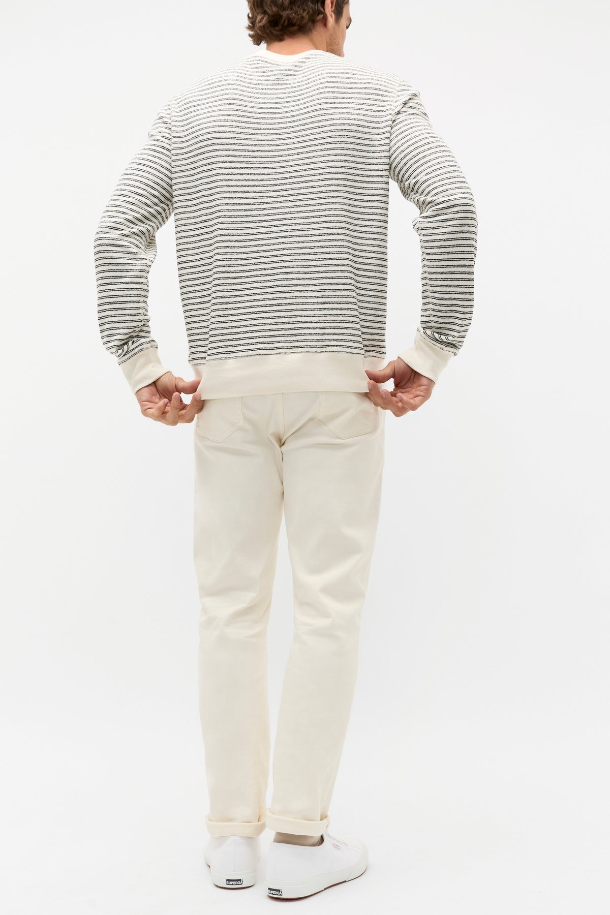 Stripe Crewneck