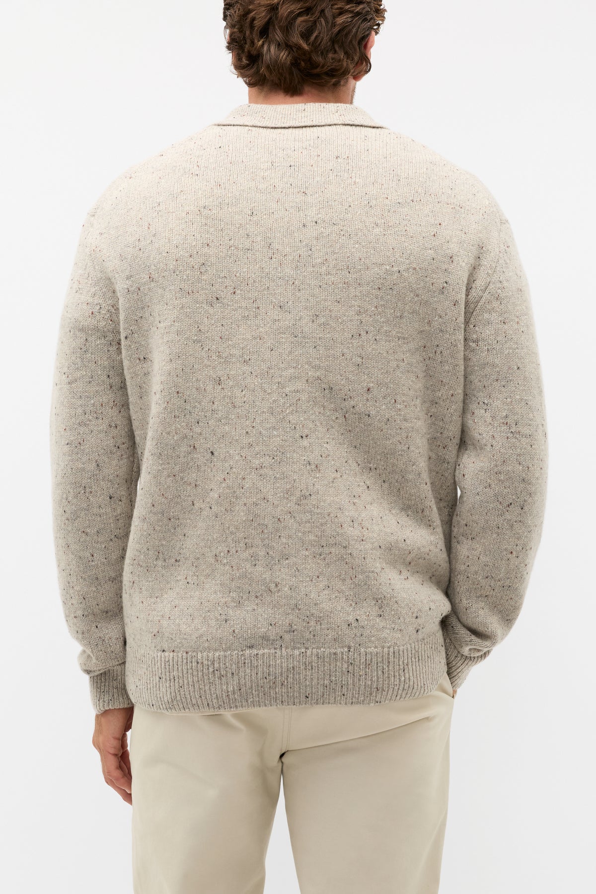 Wool Blend Half Zip