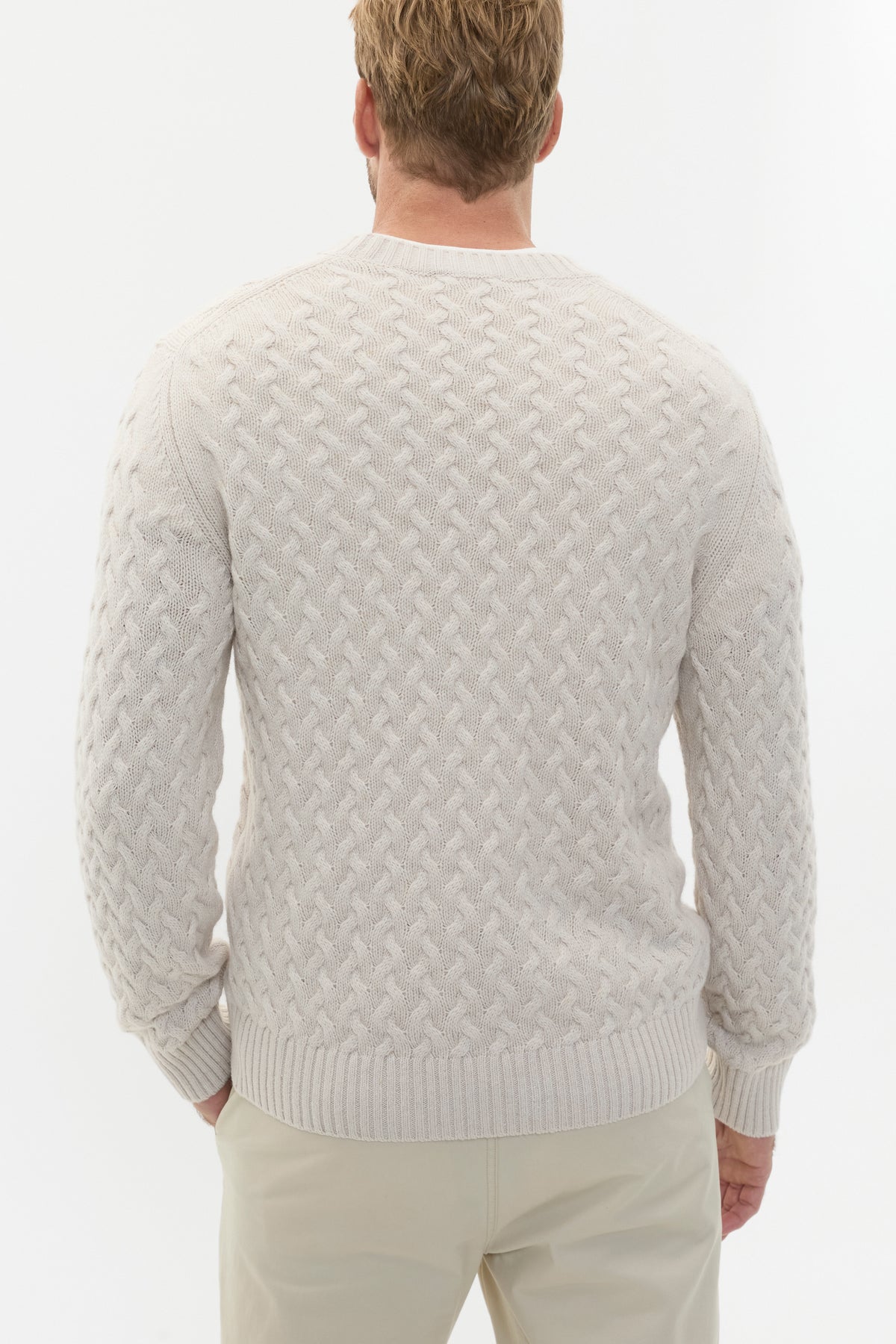 Wool Blend Cable Knit