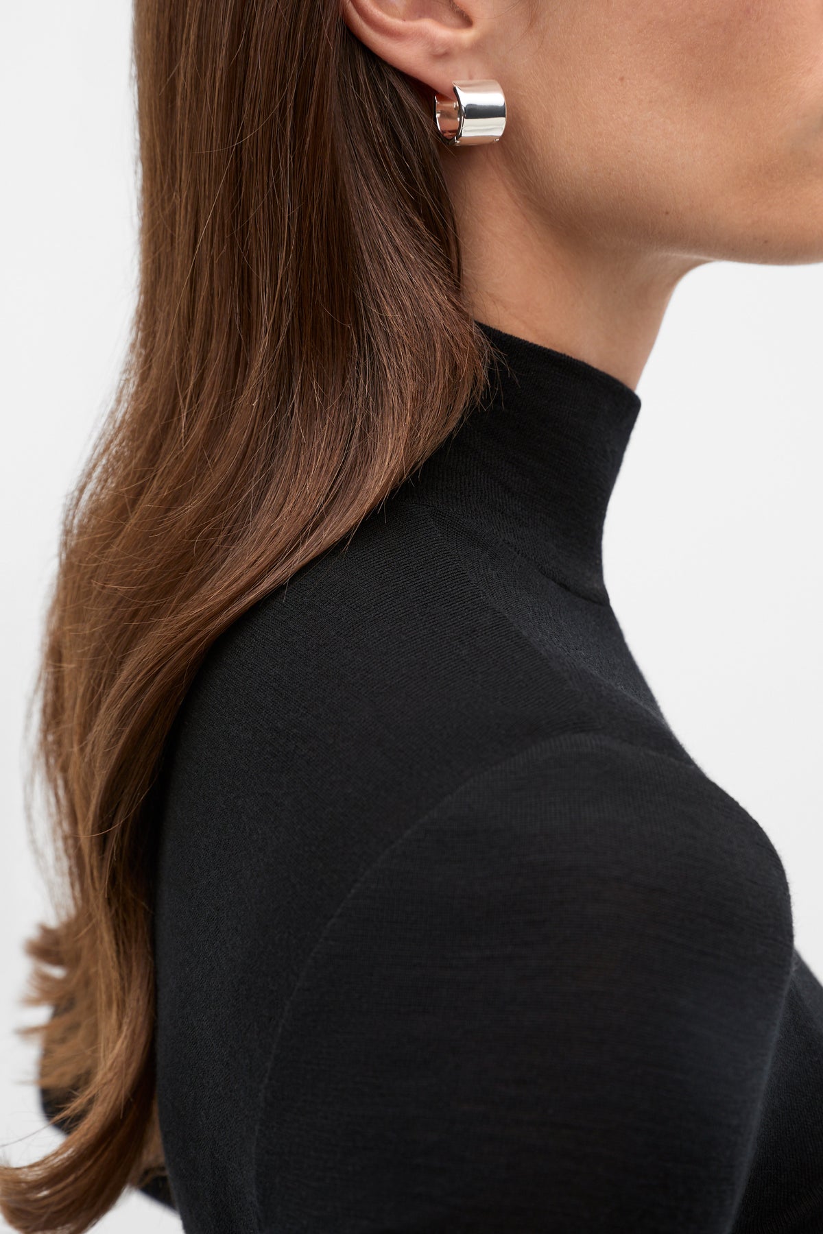Australian Merino Mock Neck Top