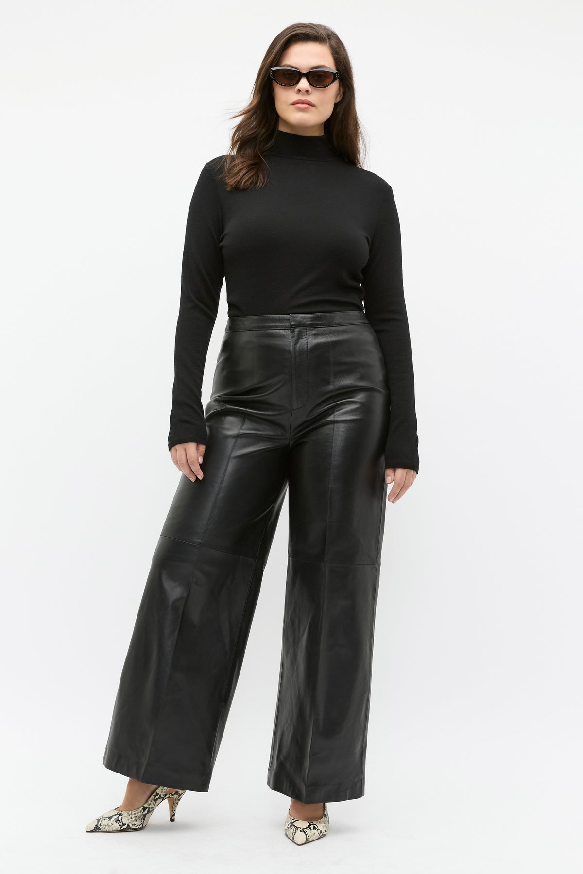 Australian Merino Mock Neck Top