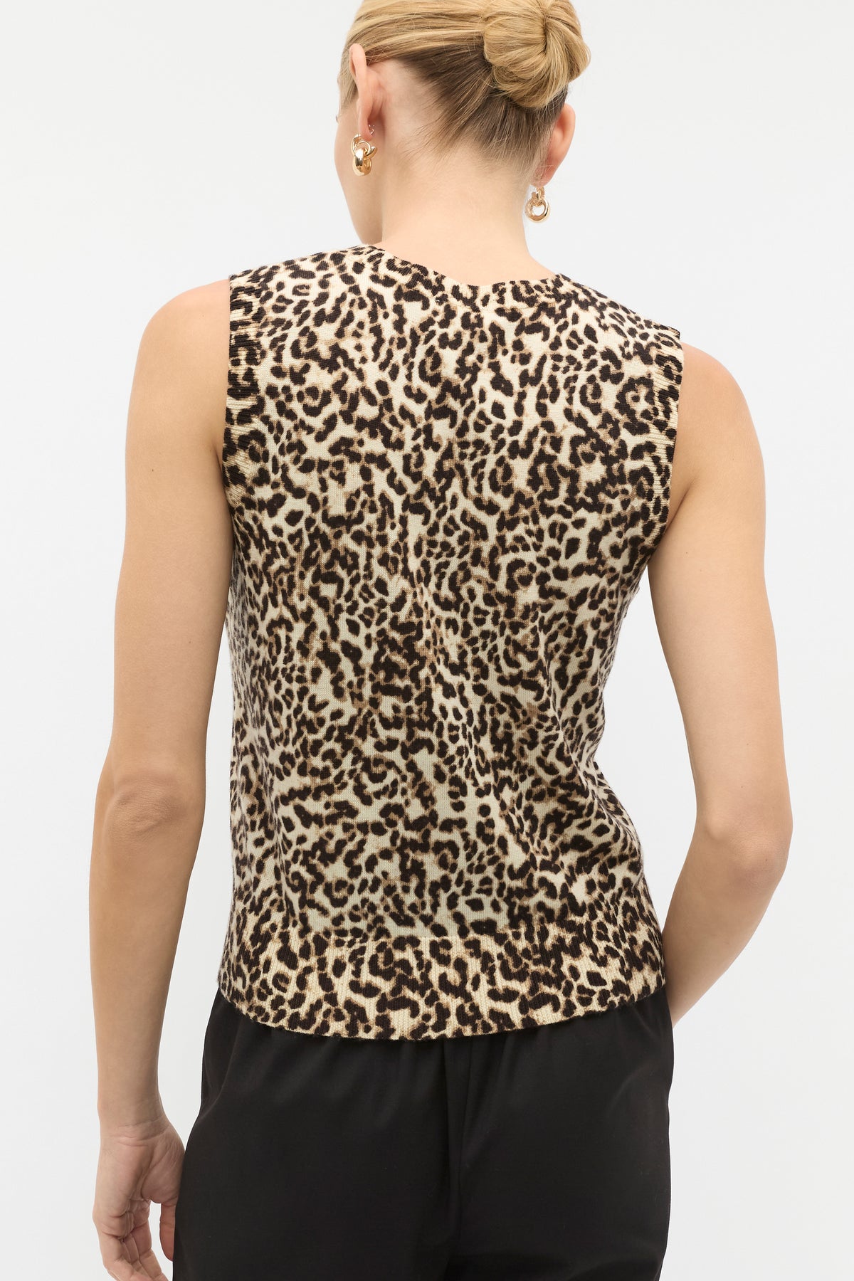 Leopard Print Vest