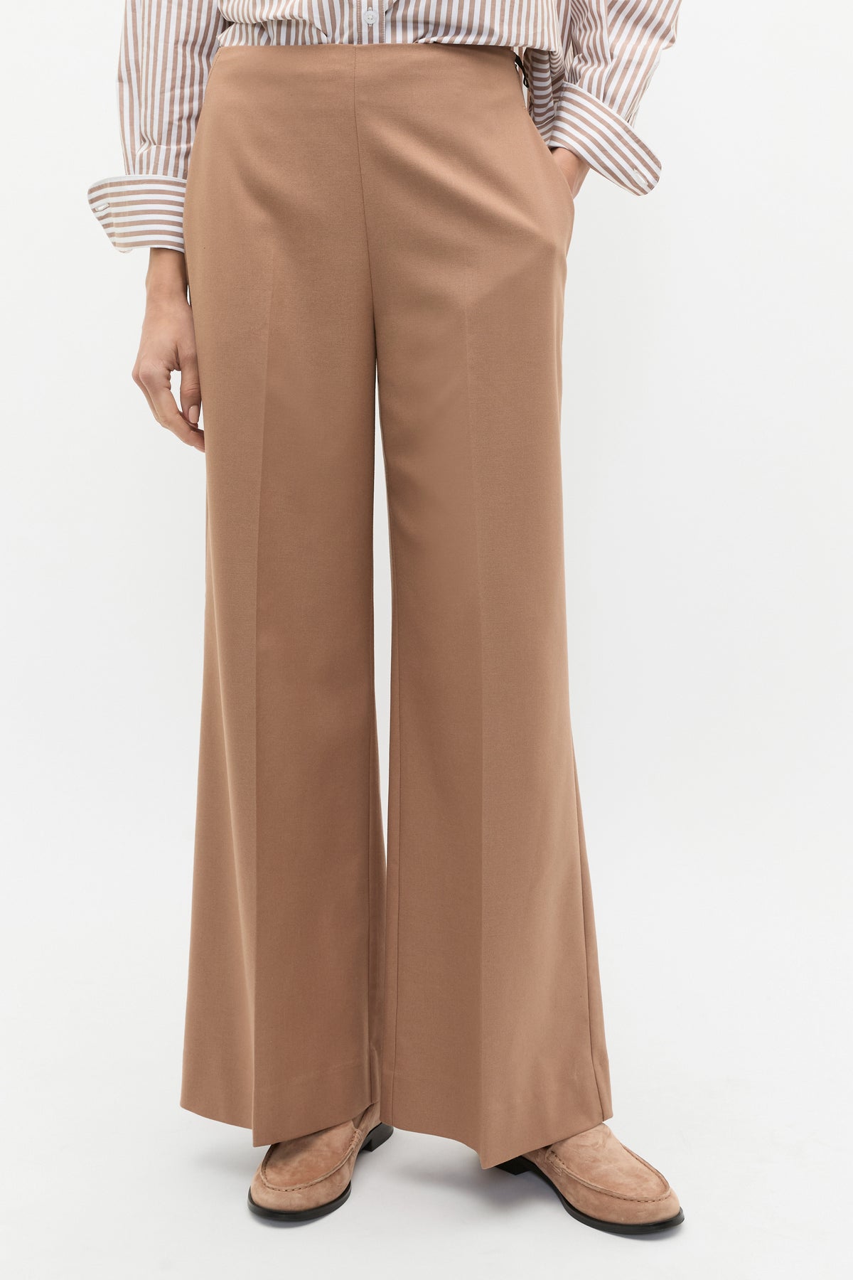 Tailored Wide Leg Pant