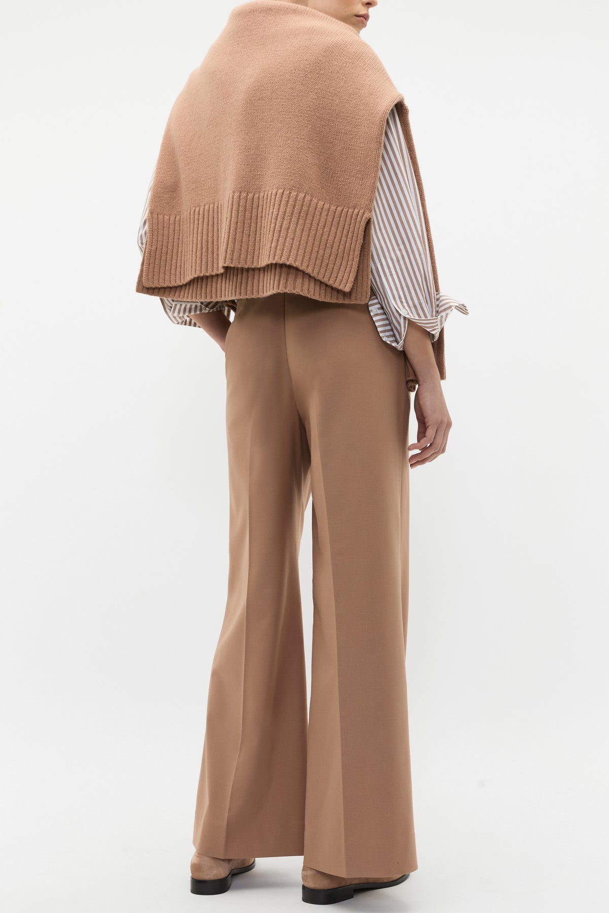 Tailored Wide Leg Pant