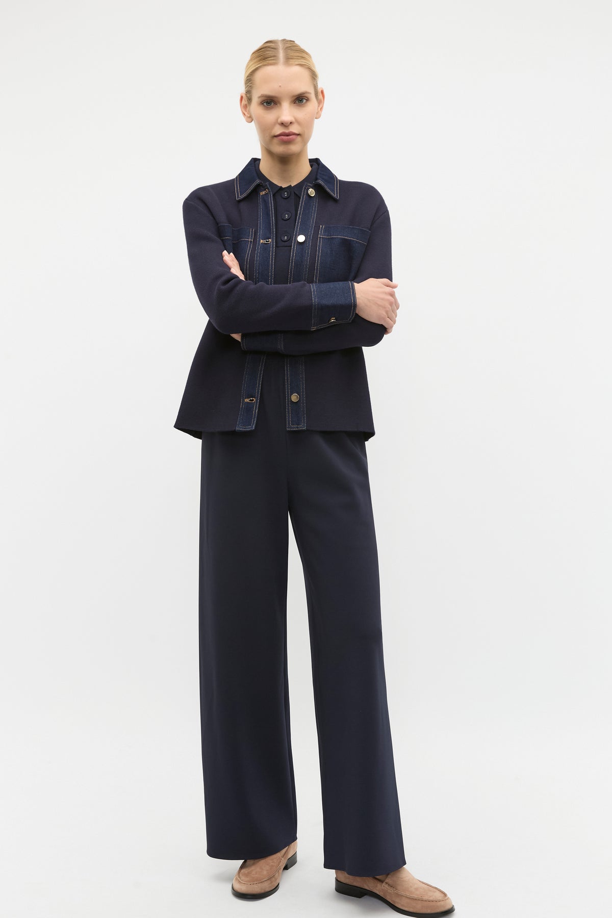Double Knit Denim Jacket