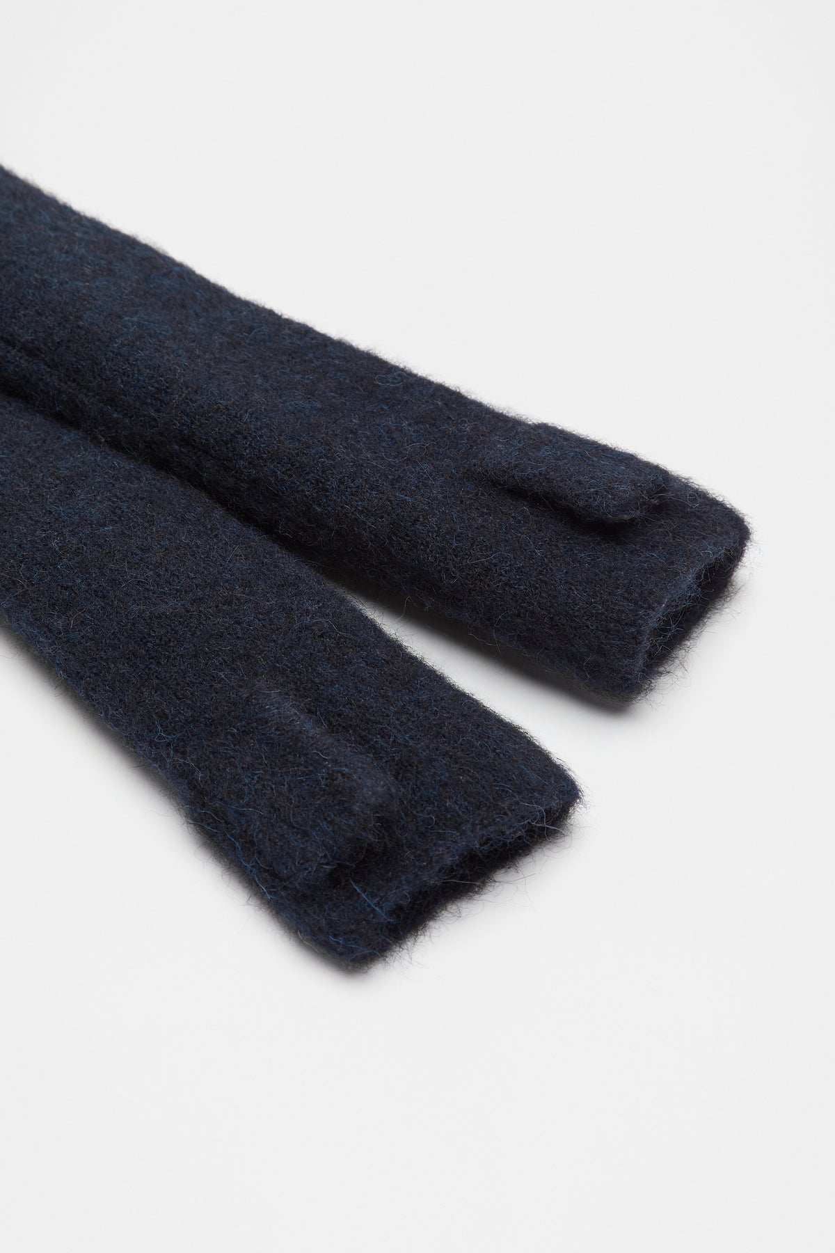 Fluffy Knit Arm Warmers