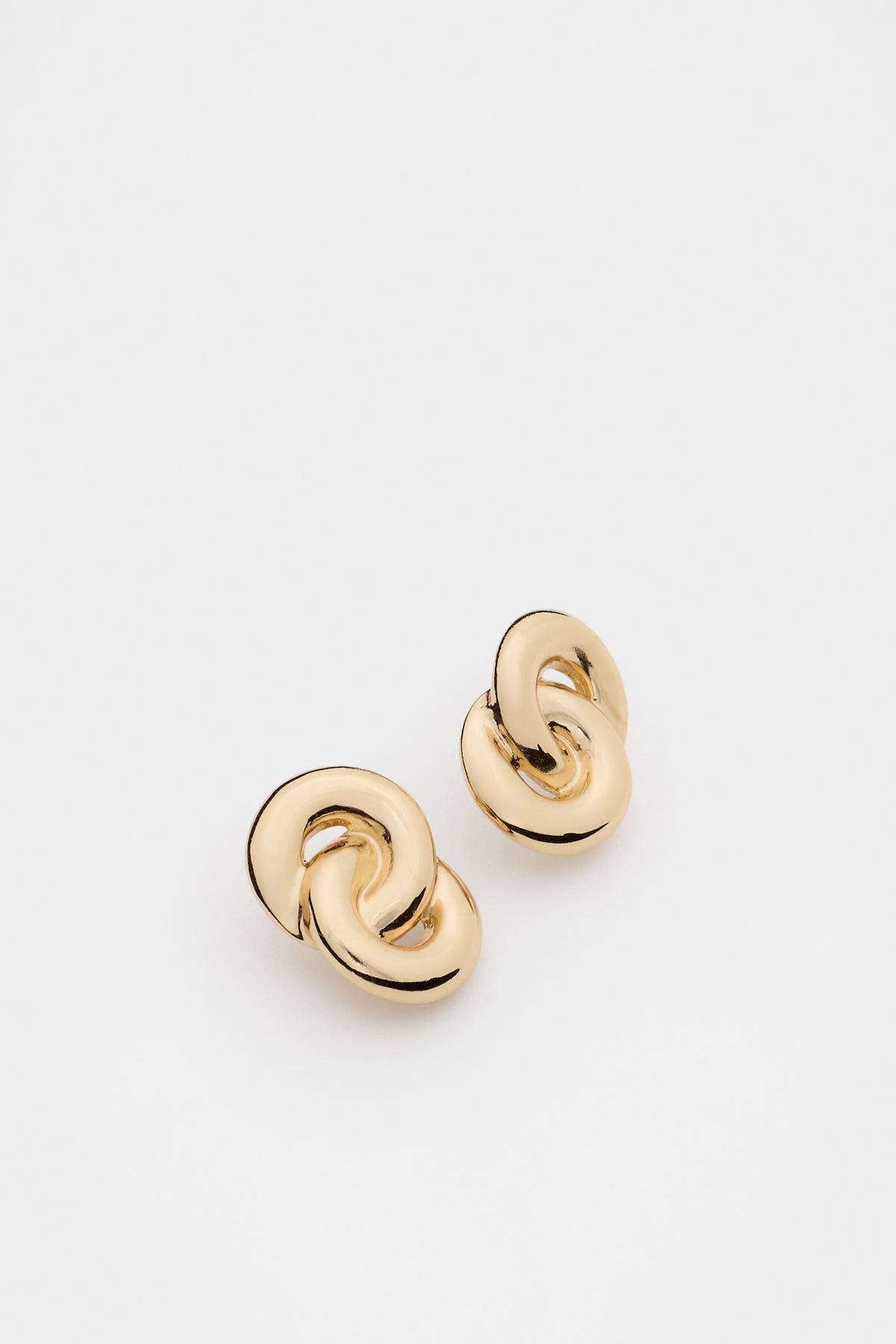 Double Circle Stud Earring