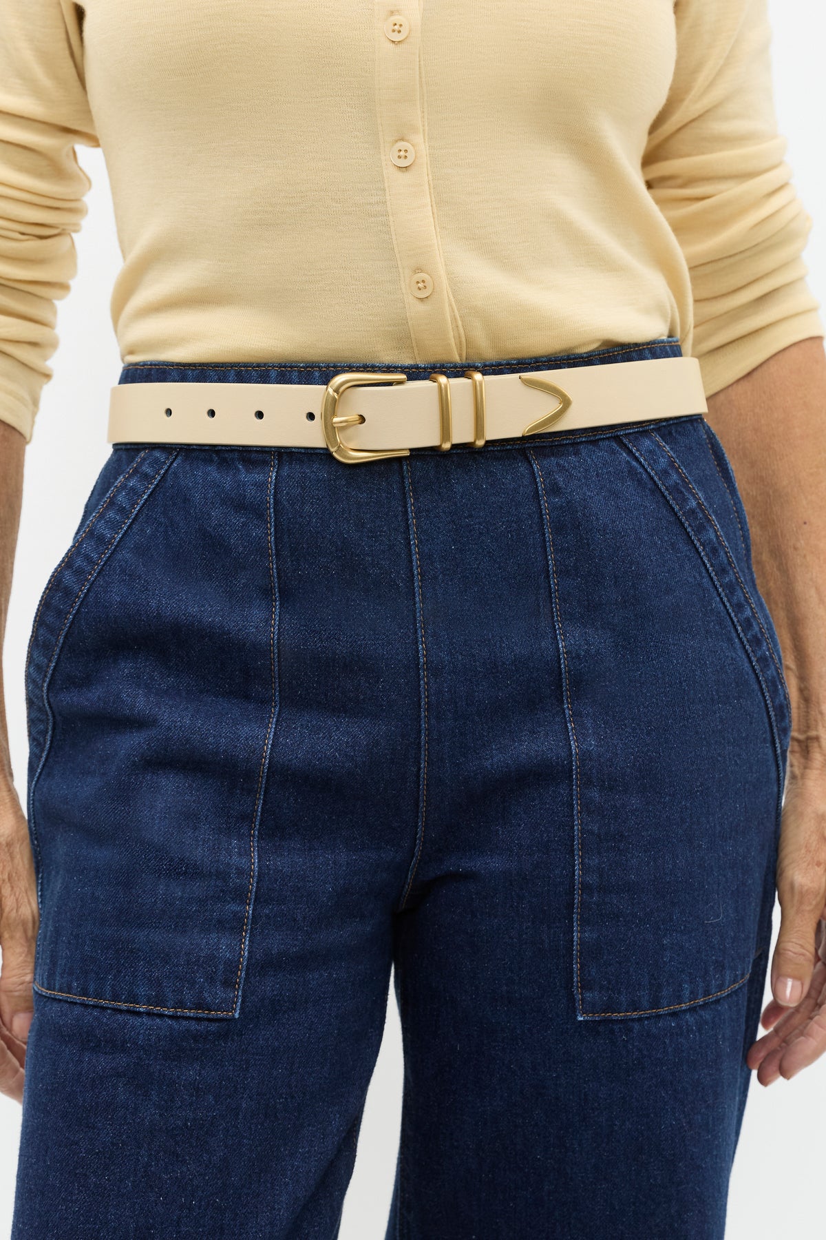 Amara Metal Tip Belt