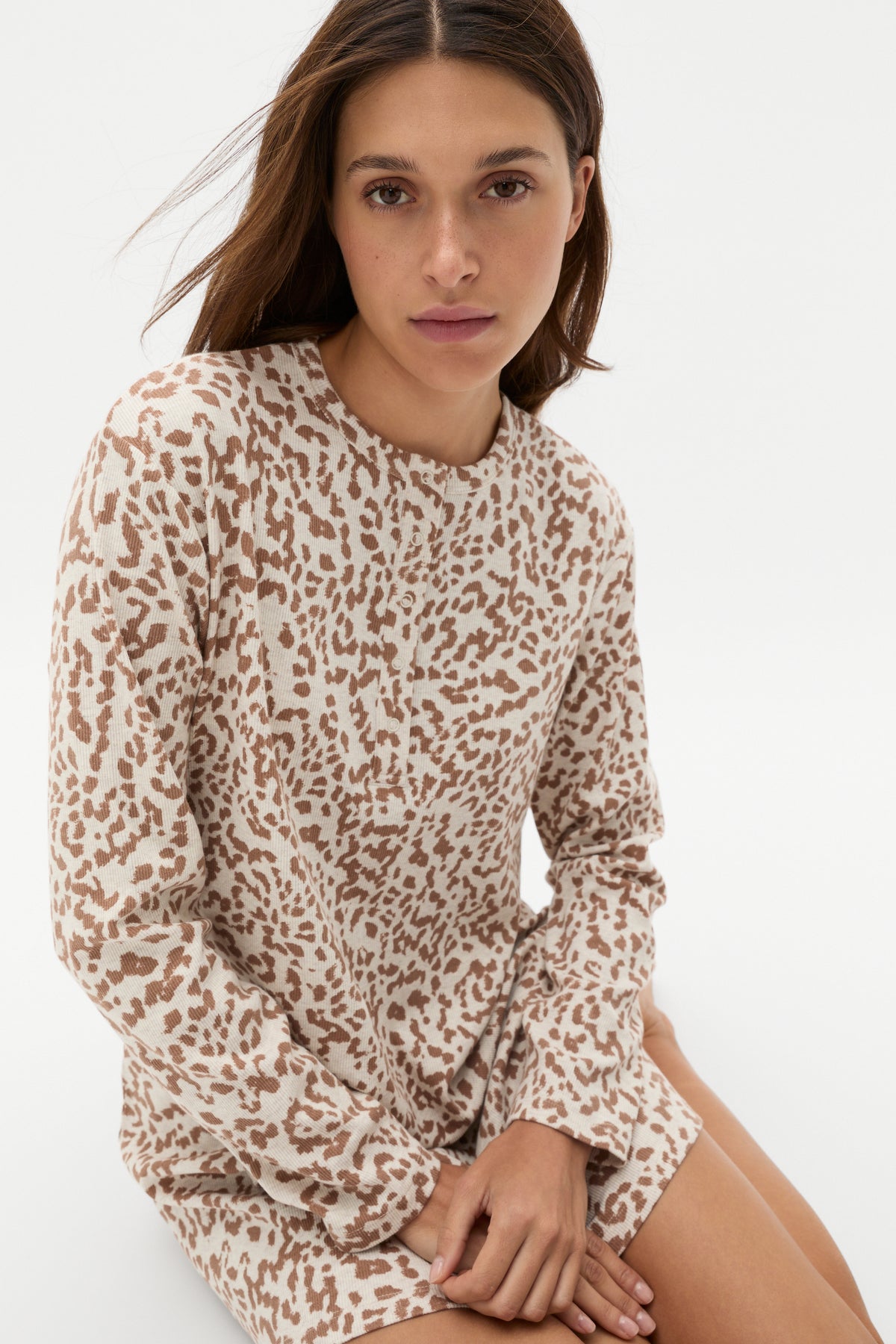 Henley Rib Nightie