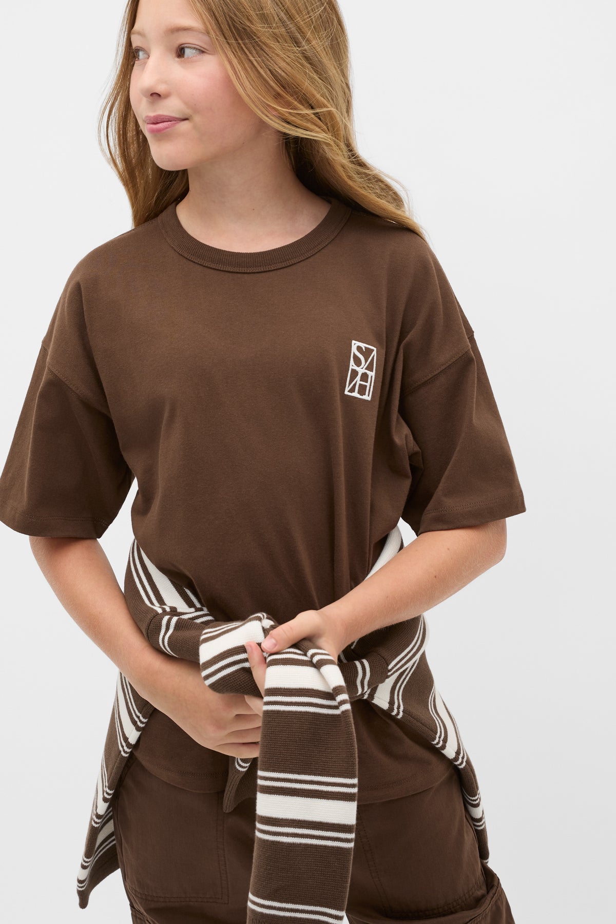Oversized Logo Tee