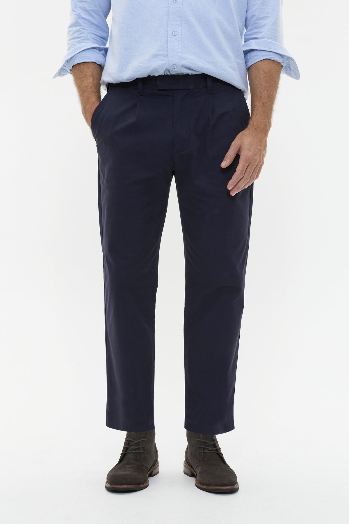 Pleat Front Chino