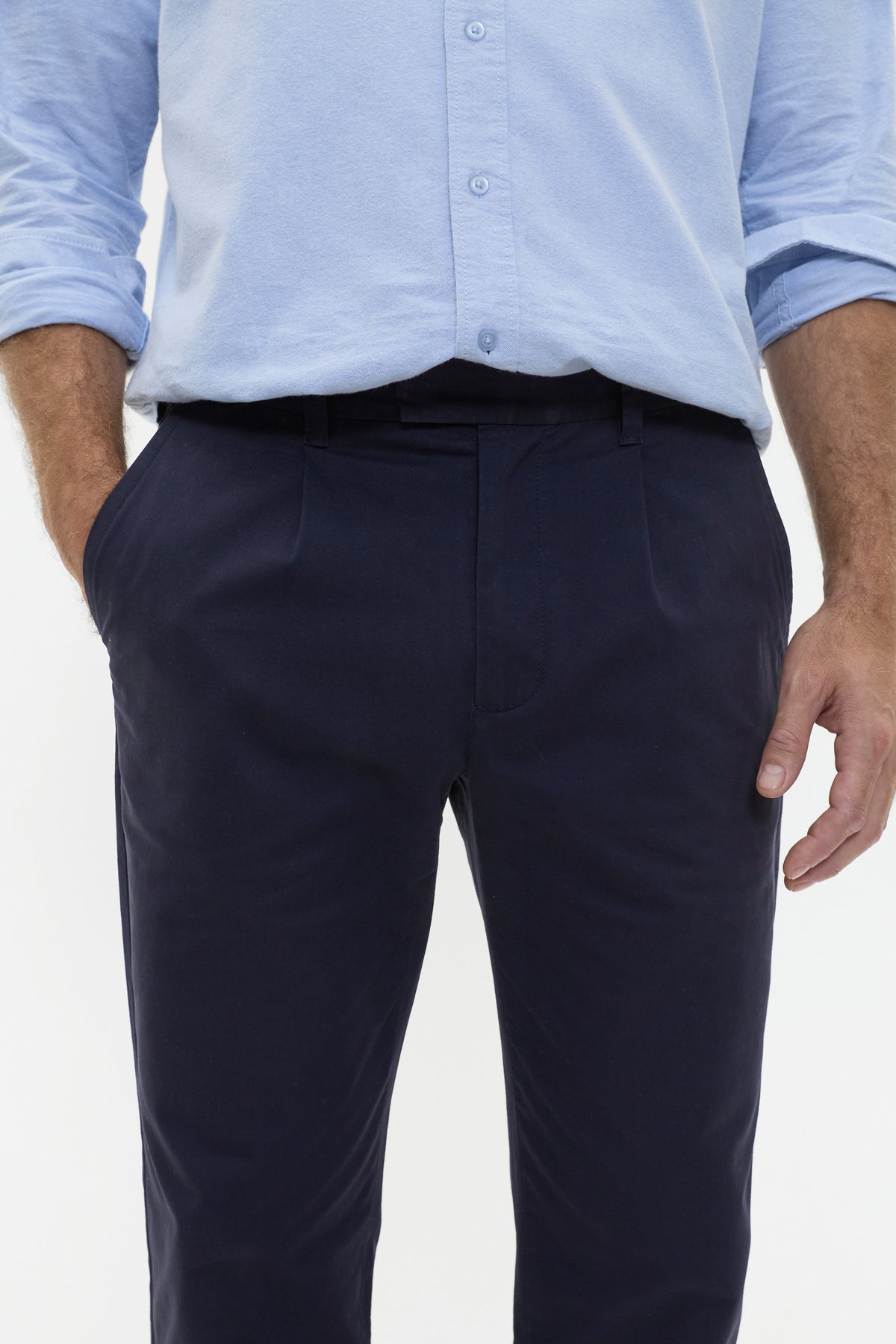Pleat Front Chino