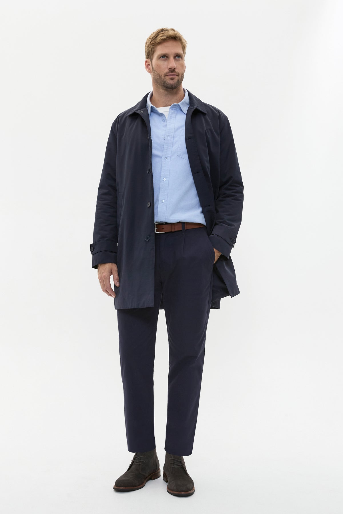 Pleat Front Chino