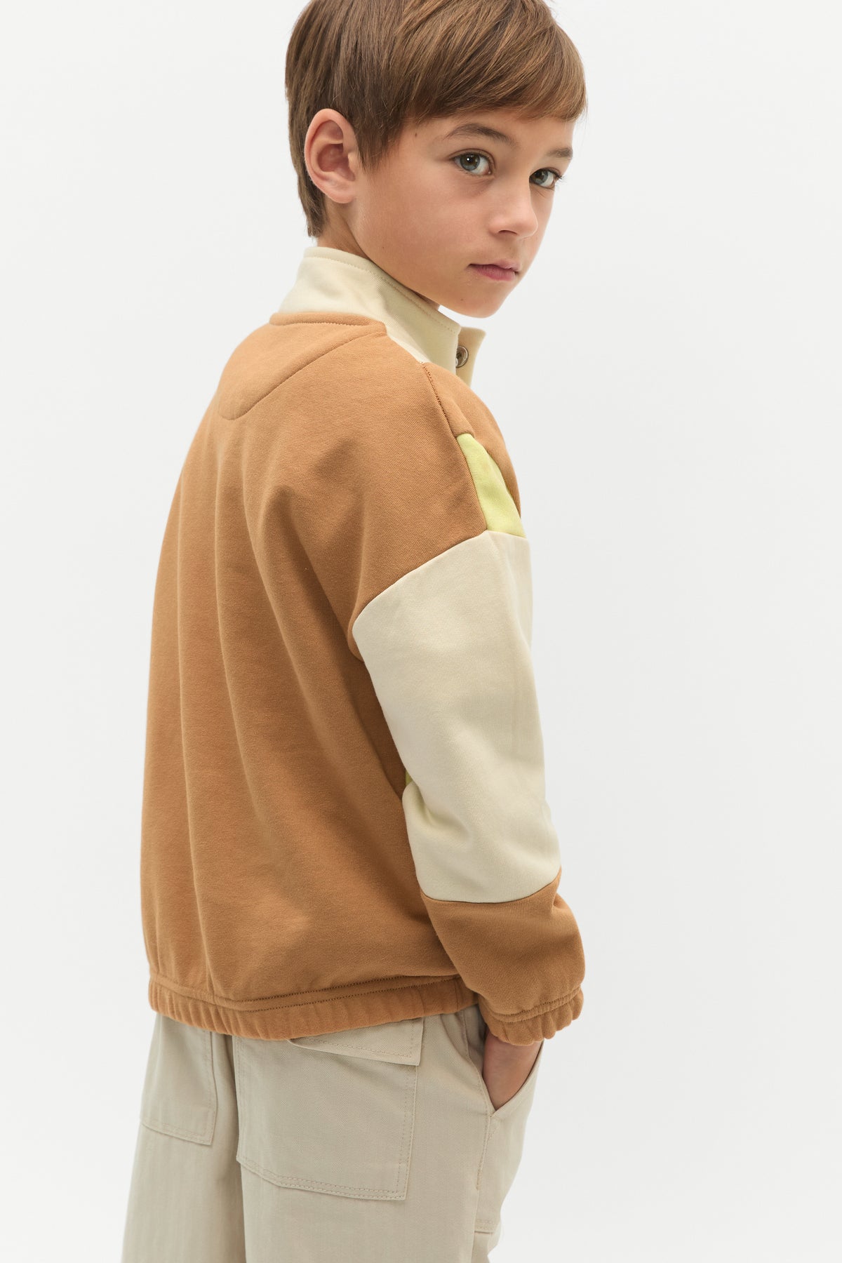 Spliced Logo Sweat