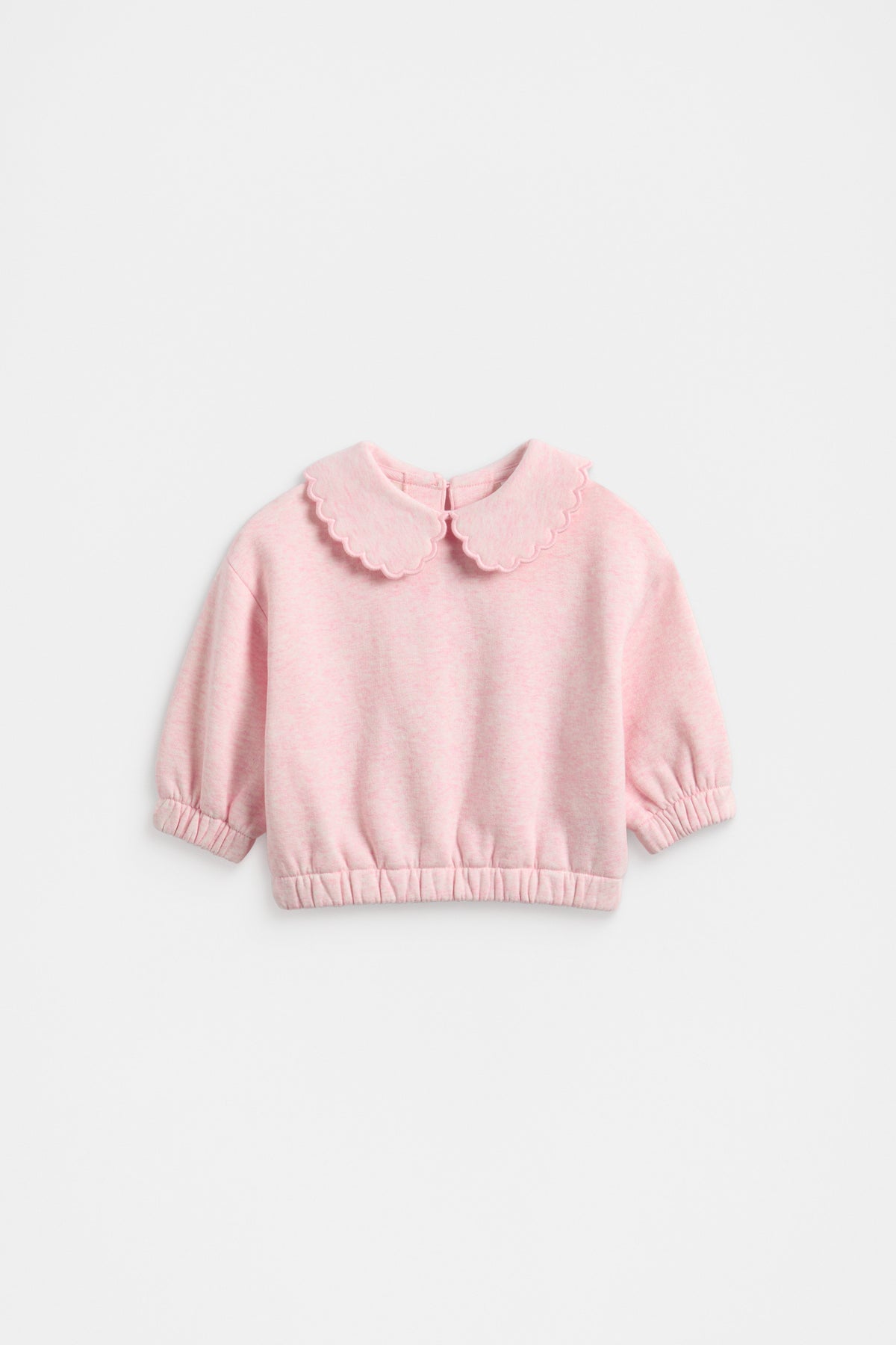 Scallop Collar Sweat