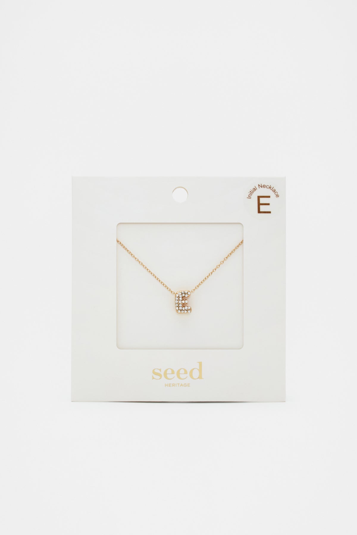 Initial Jewel Bubble Necklace