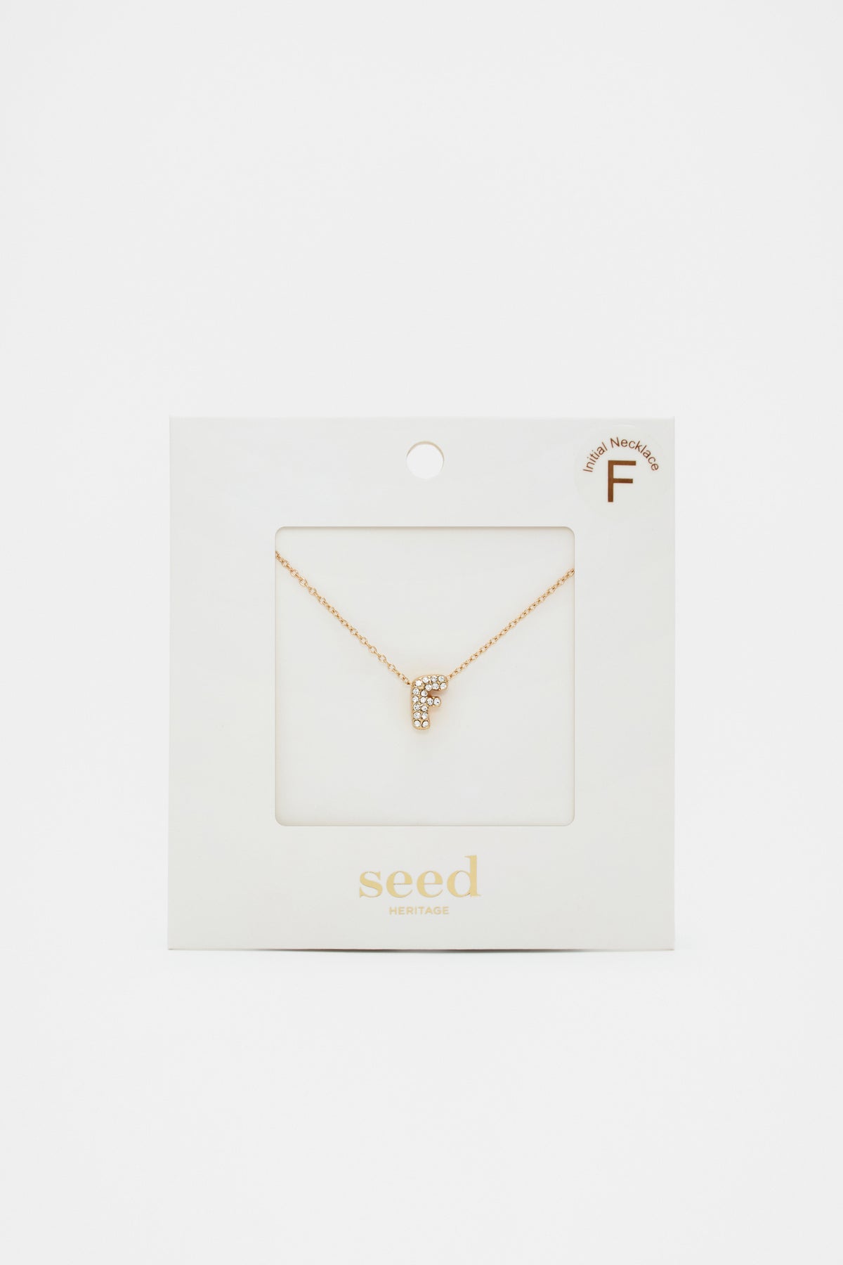 Initial Jewel Bubble Necklace