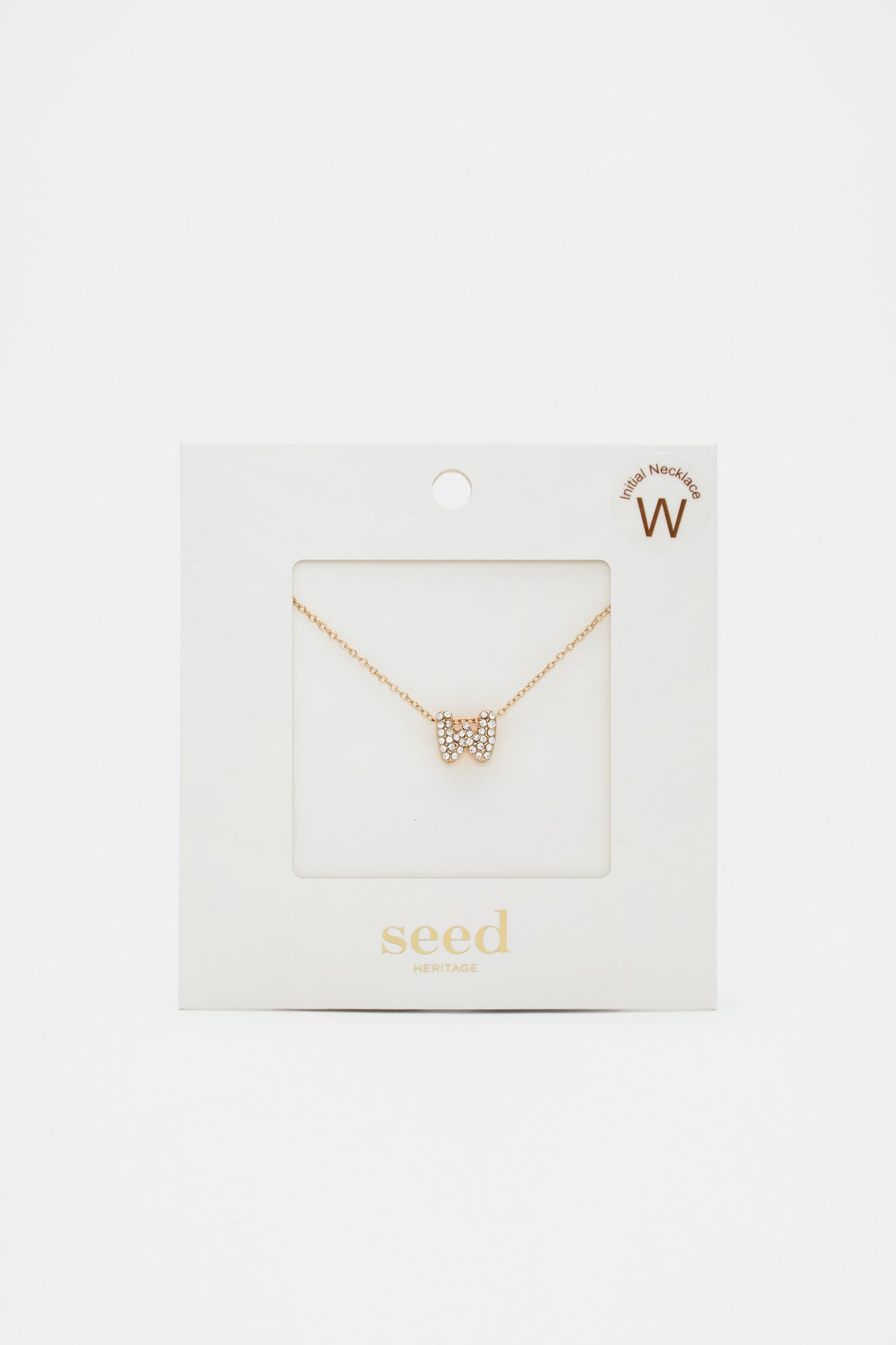 Initial Jewel Bubble Necklace