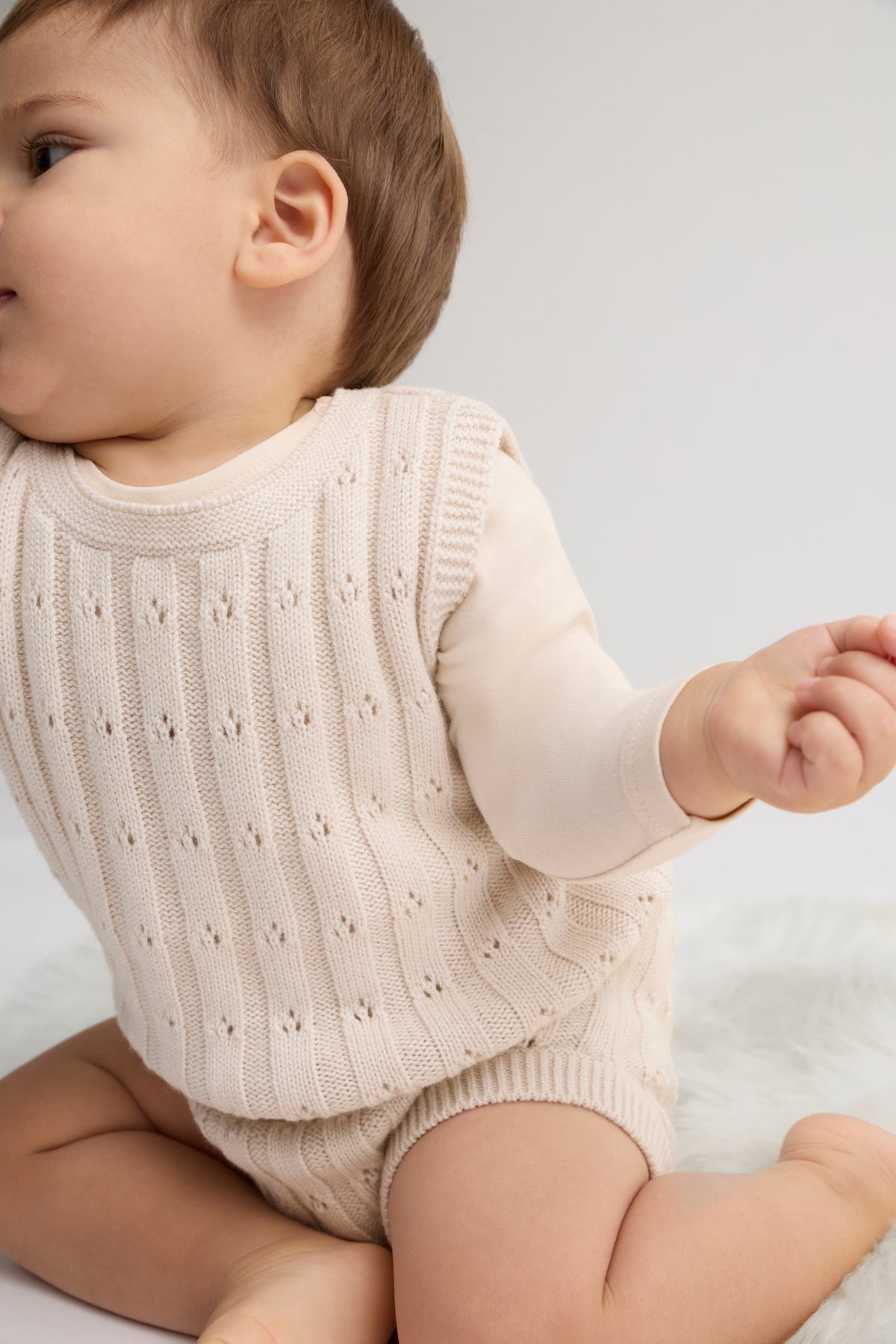 Pointelle Knit Bloomer