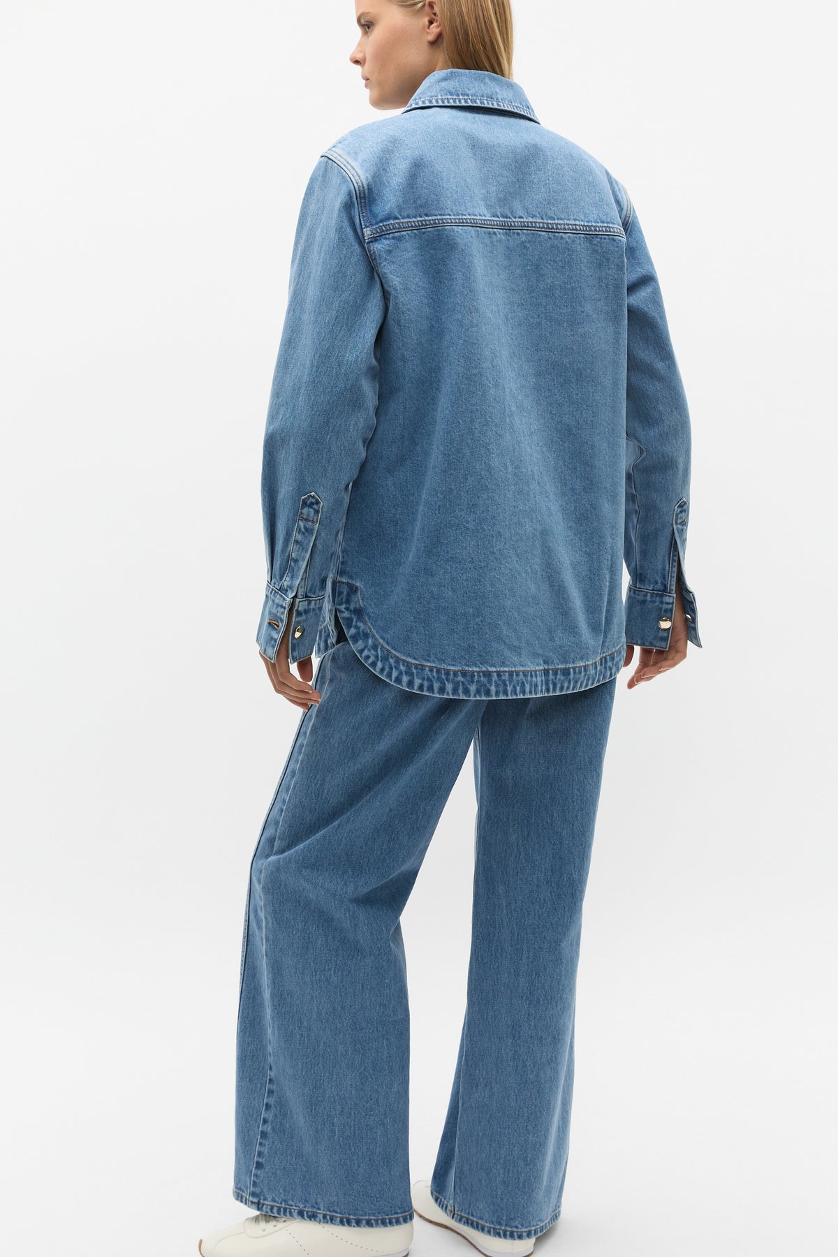 Denim Yoke Detail Shirt