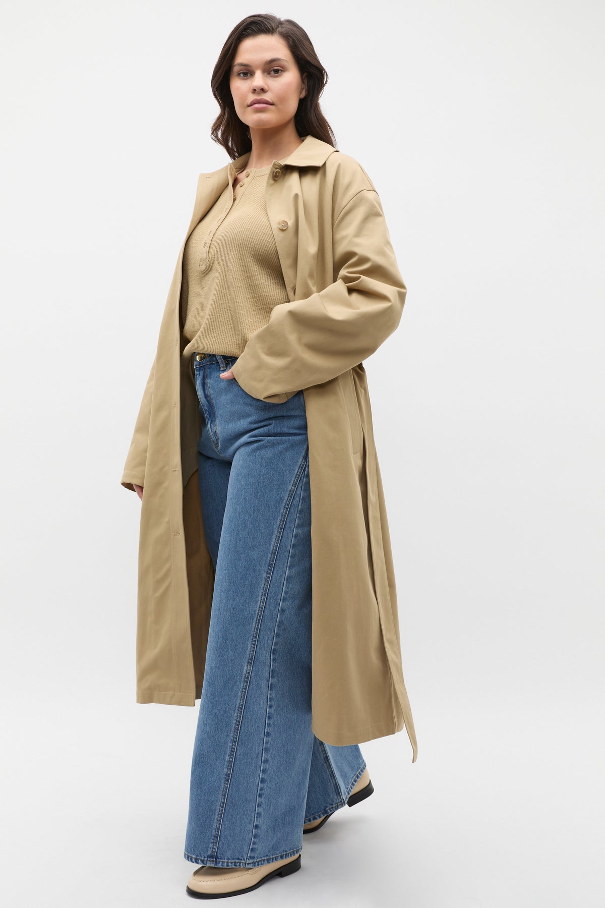 Supersoft Henley Relaxed Top