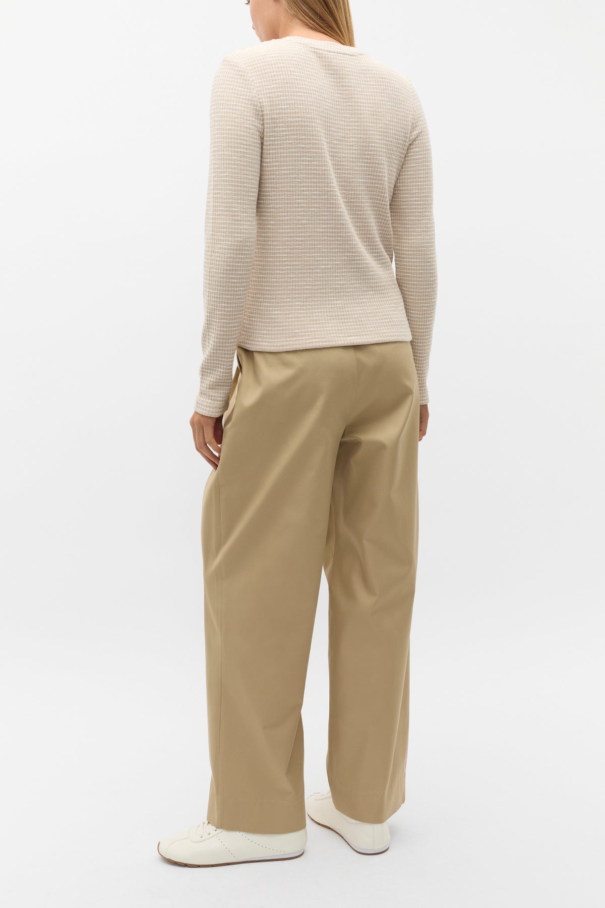 Self Stripe Textured Top