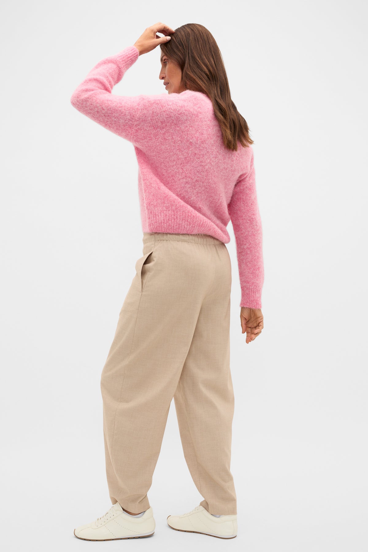 Lofty V Neck Slouch Knit