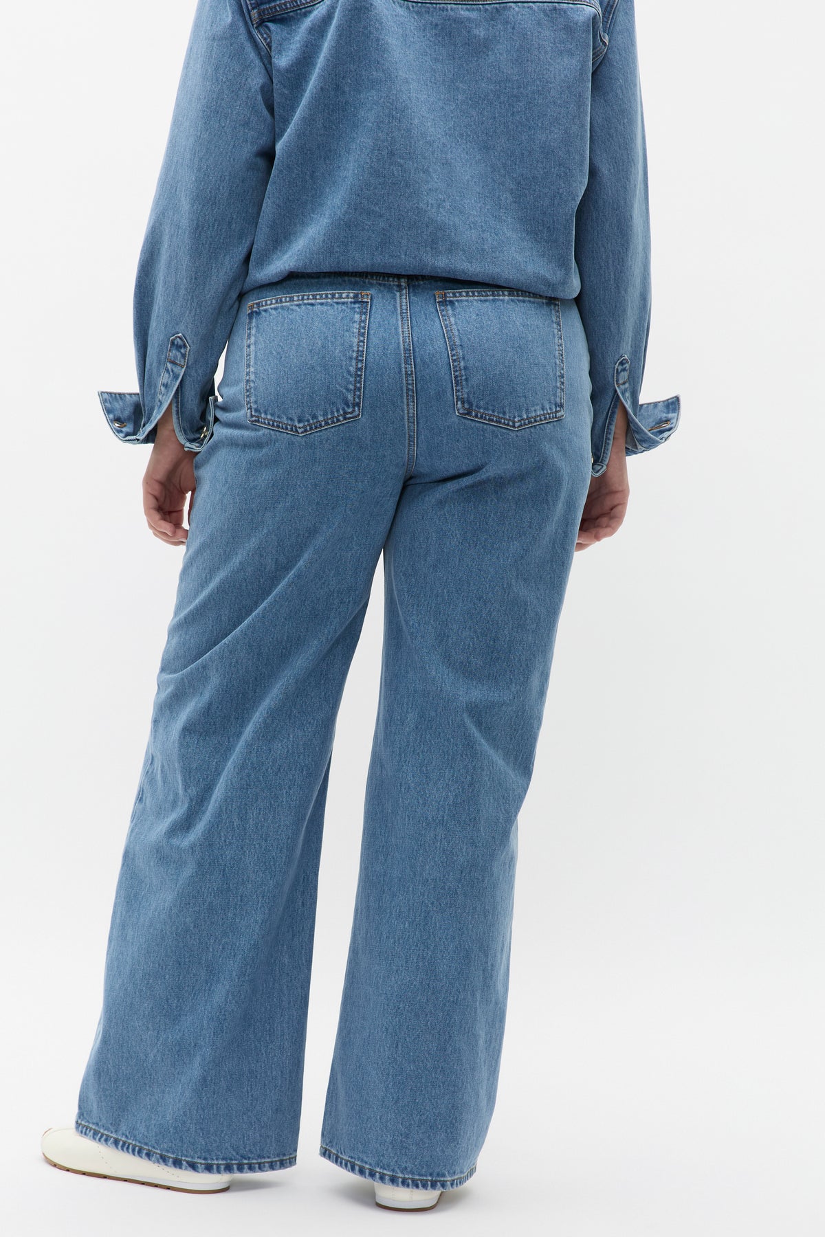 Denim Side Panel Jean