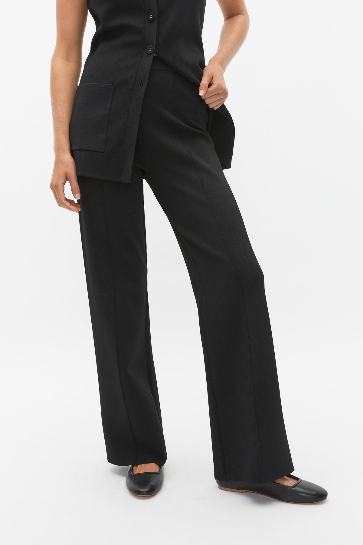 Crepe Knit Pant