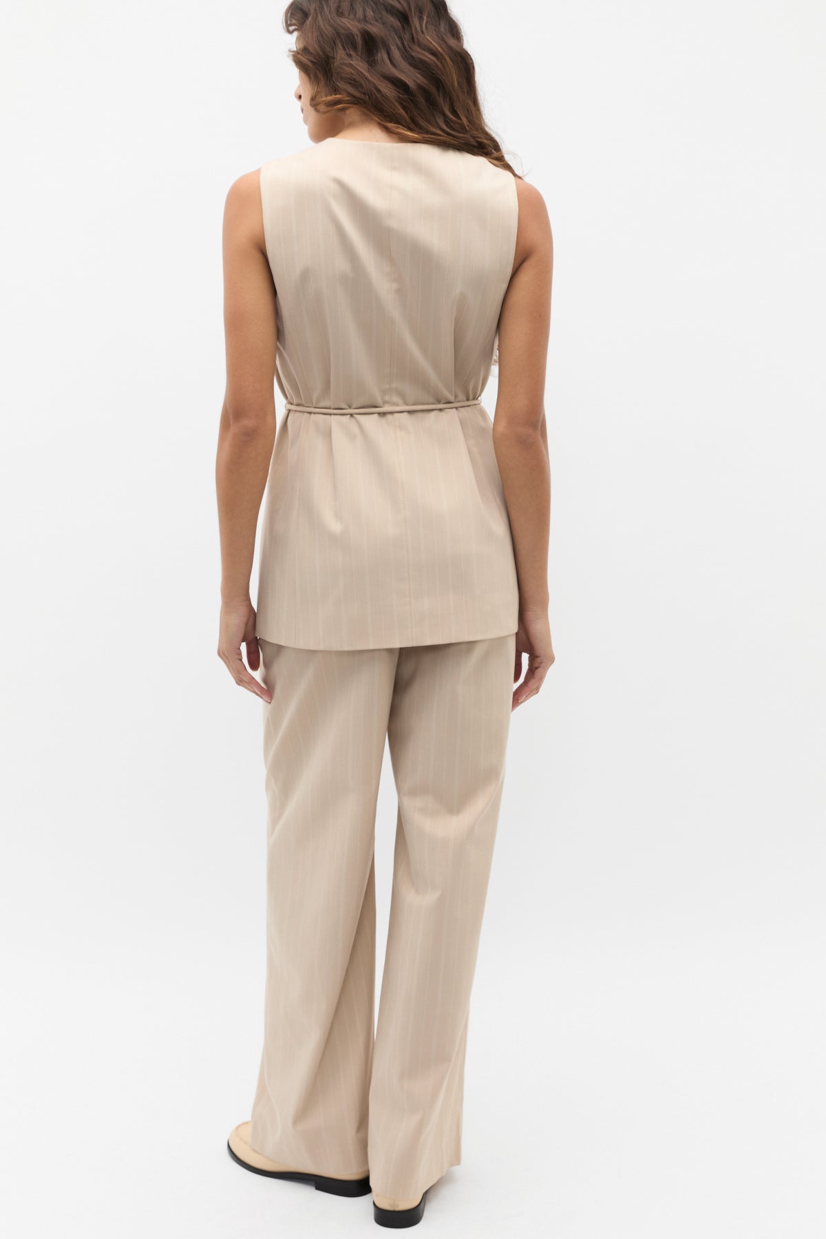 Pinstripe Vest
