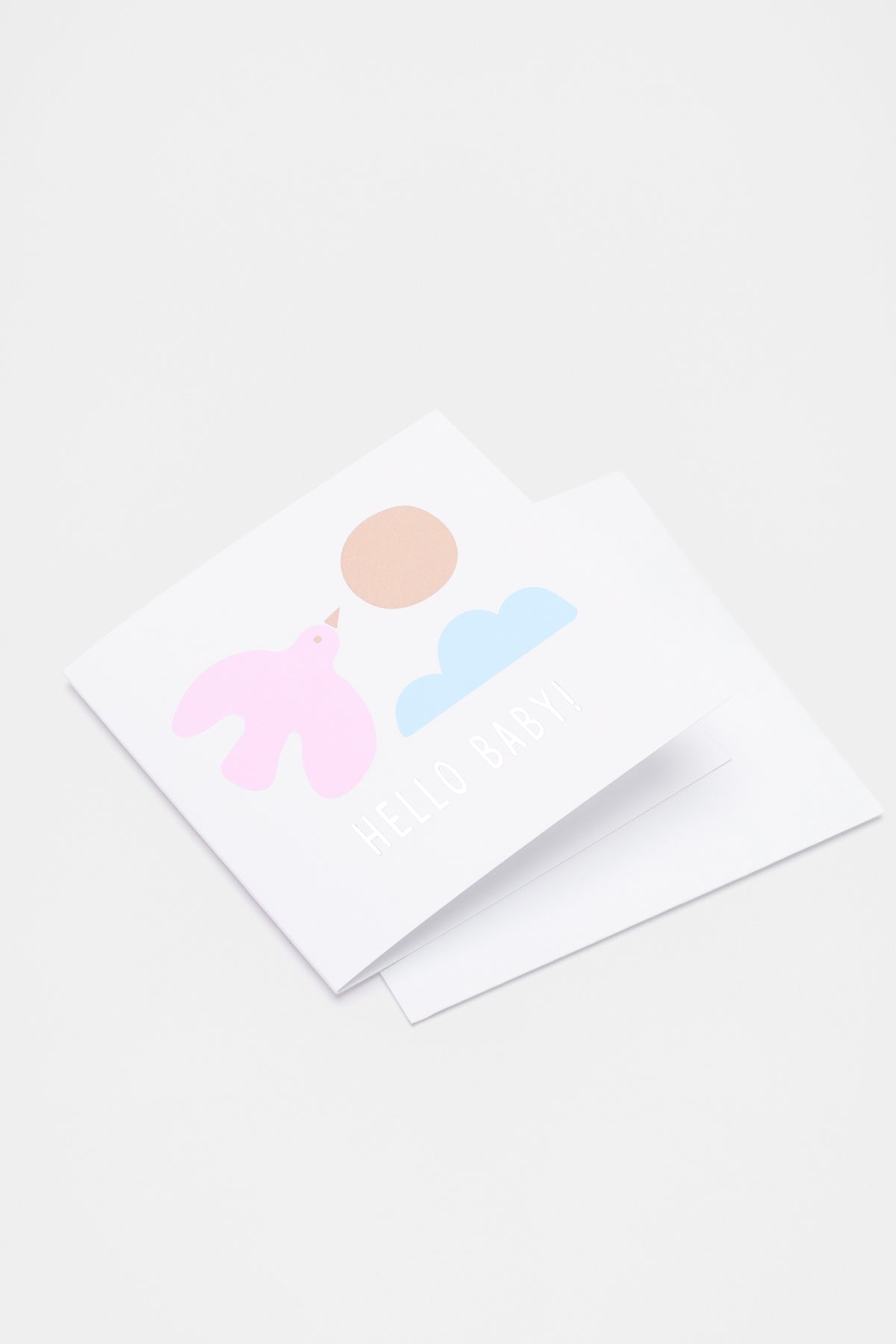 Hello Baby Dove Card