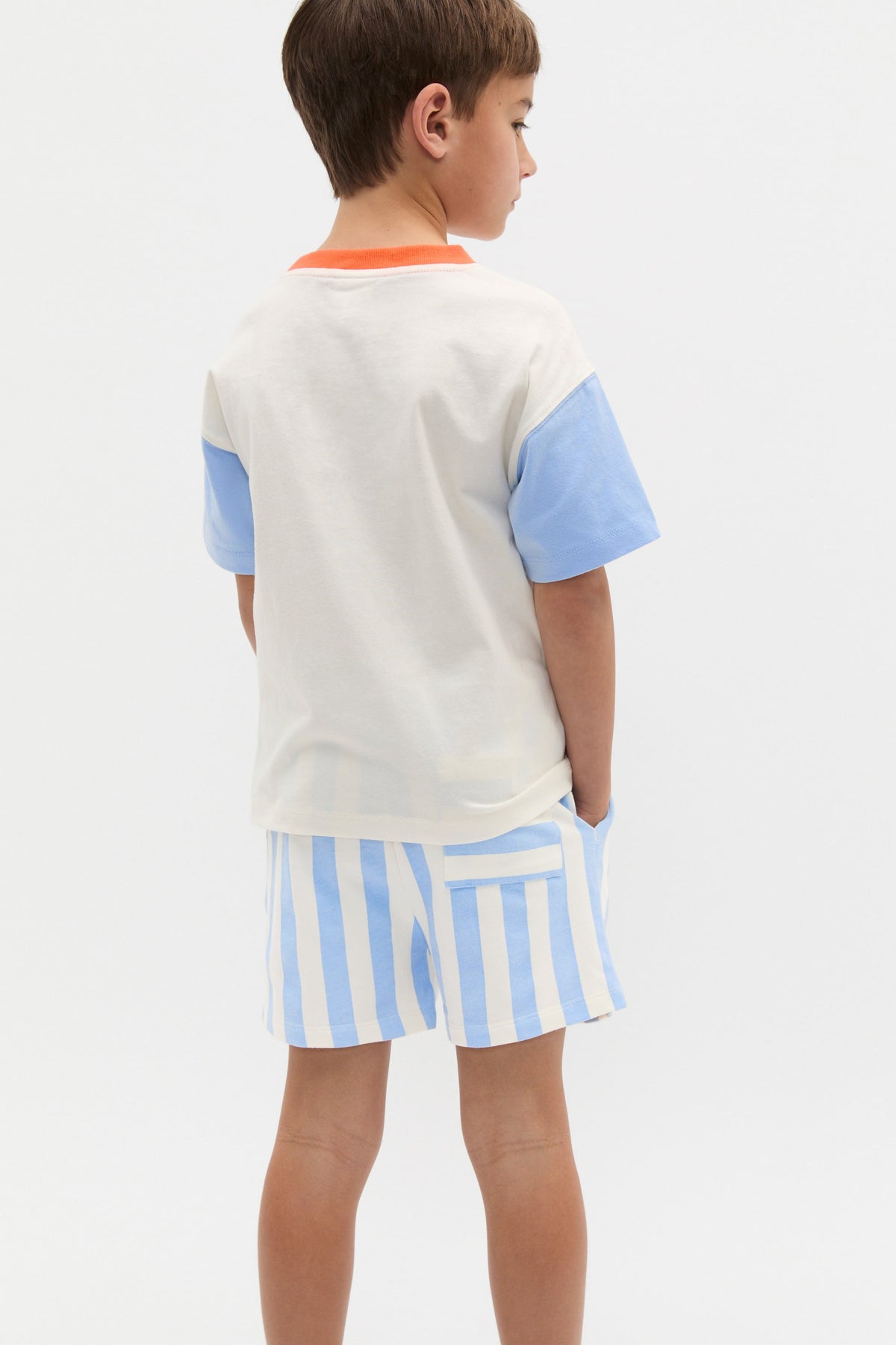 Colourblock Logo Tee