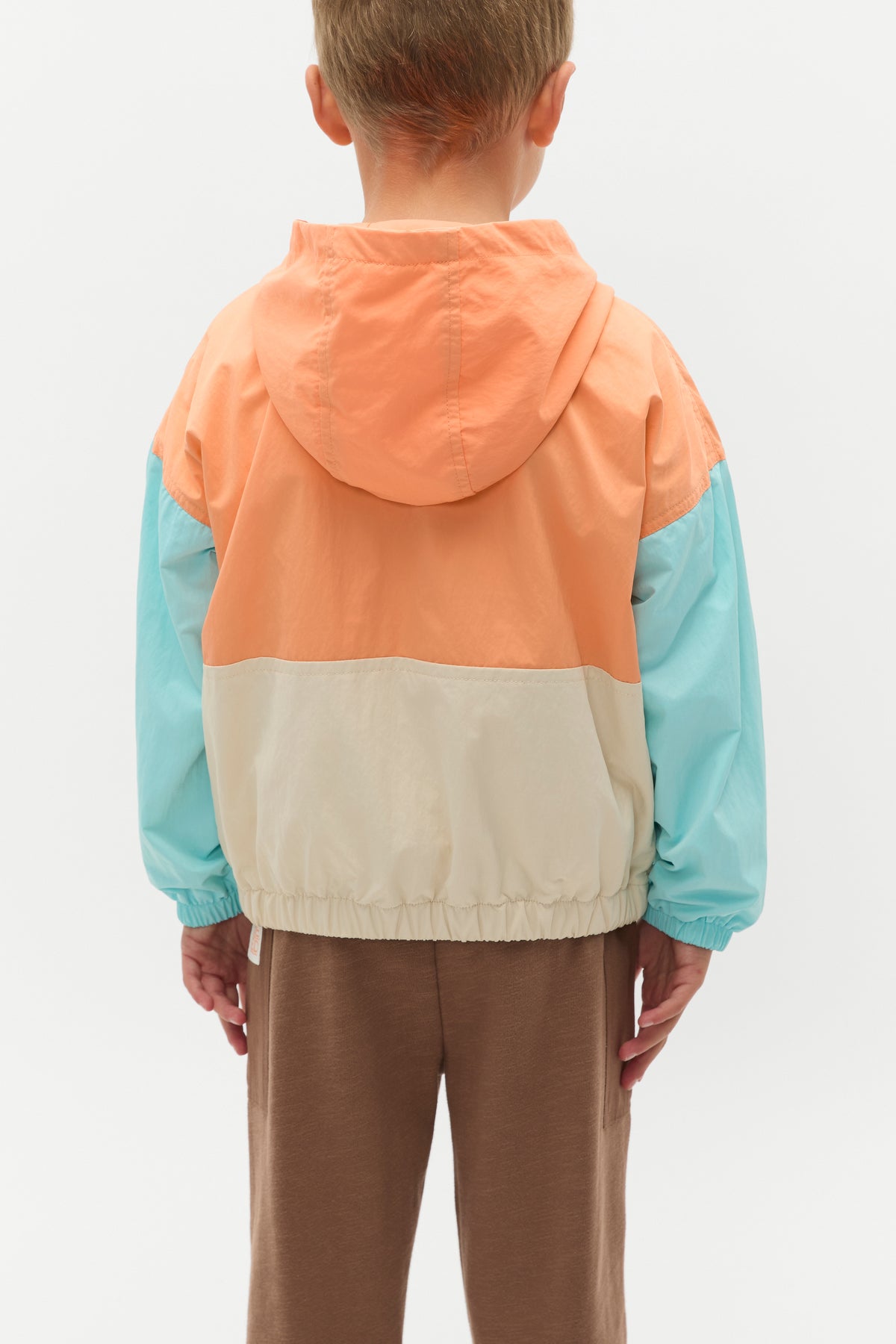 Colourblock Logo Jacket