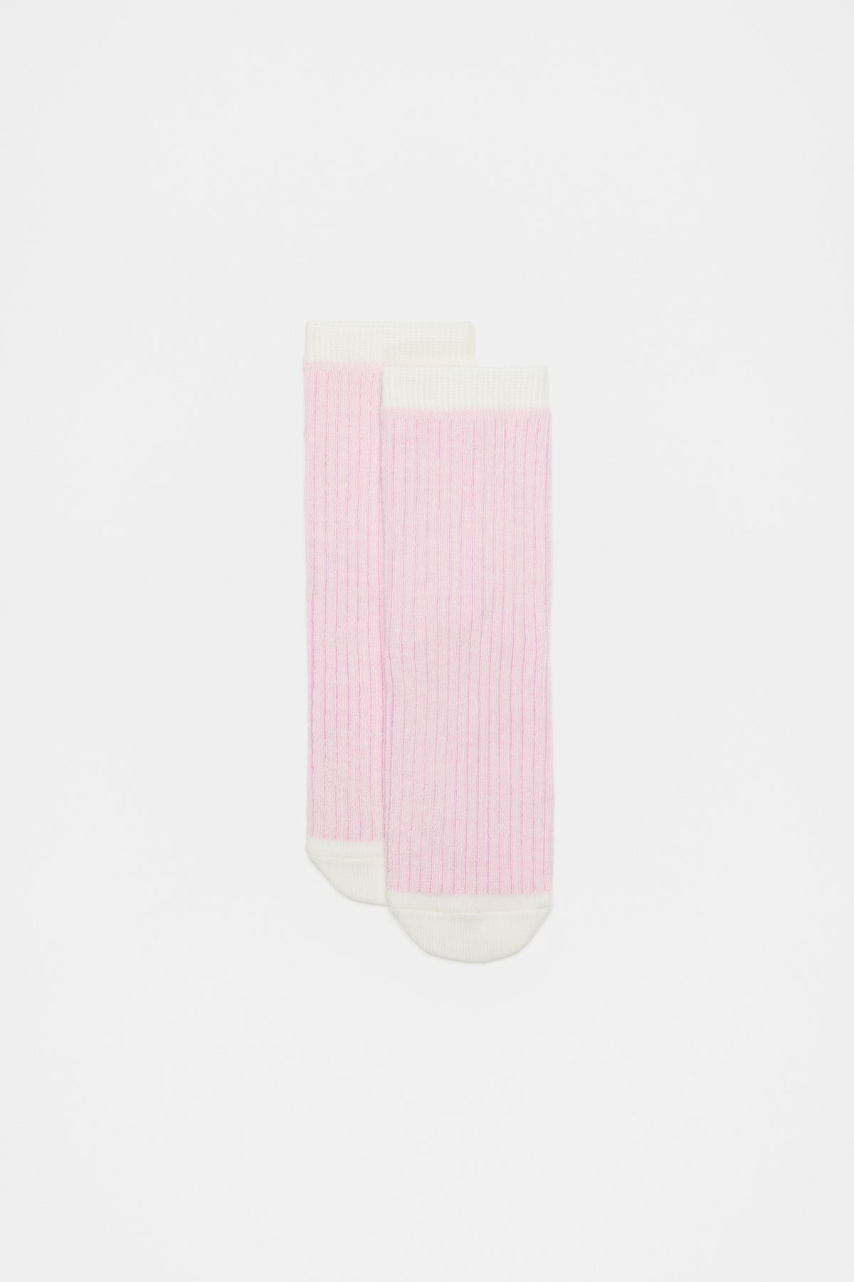 Two Tone Rib Sock