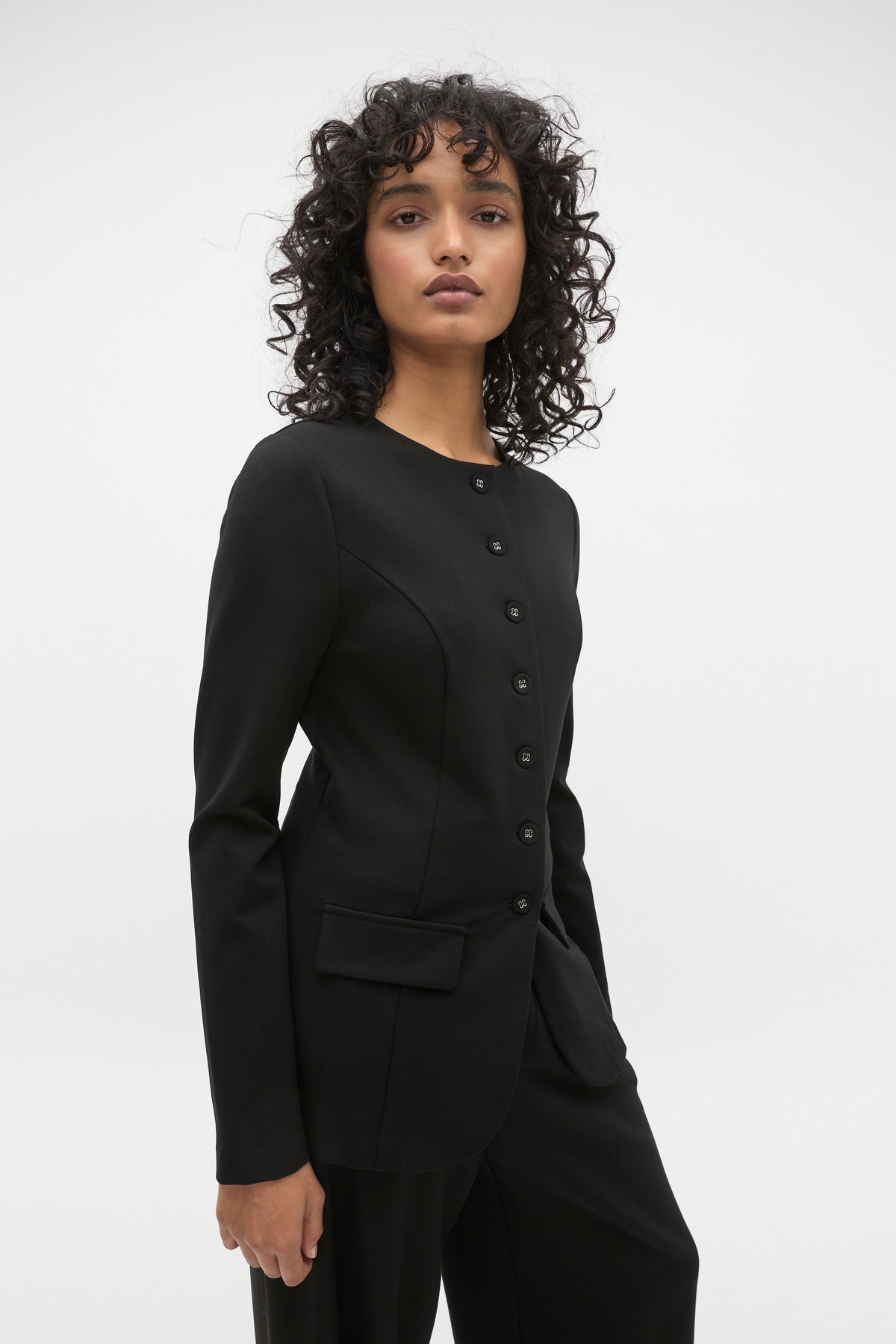 Ponte Long Sleeve Top