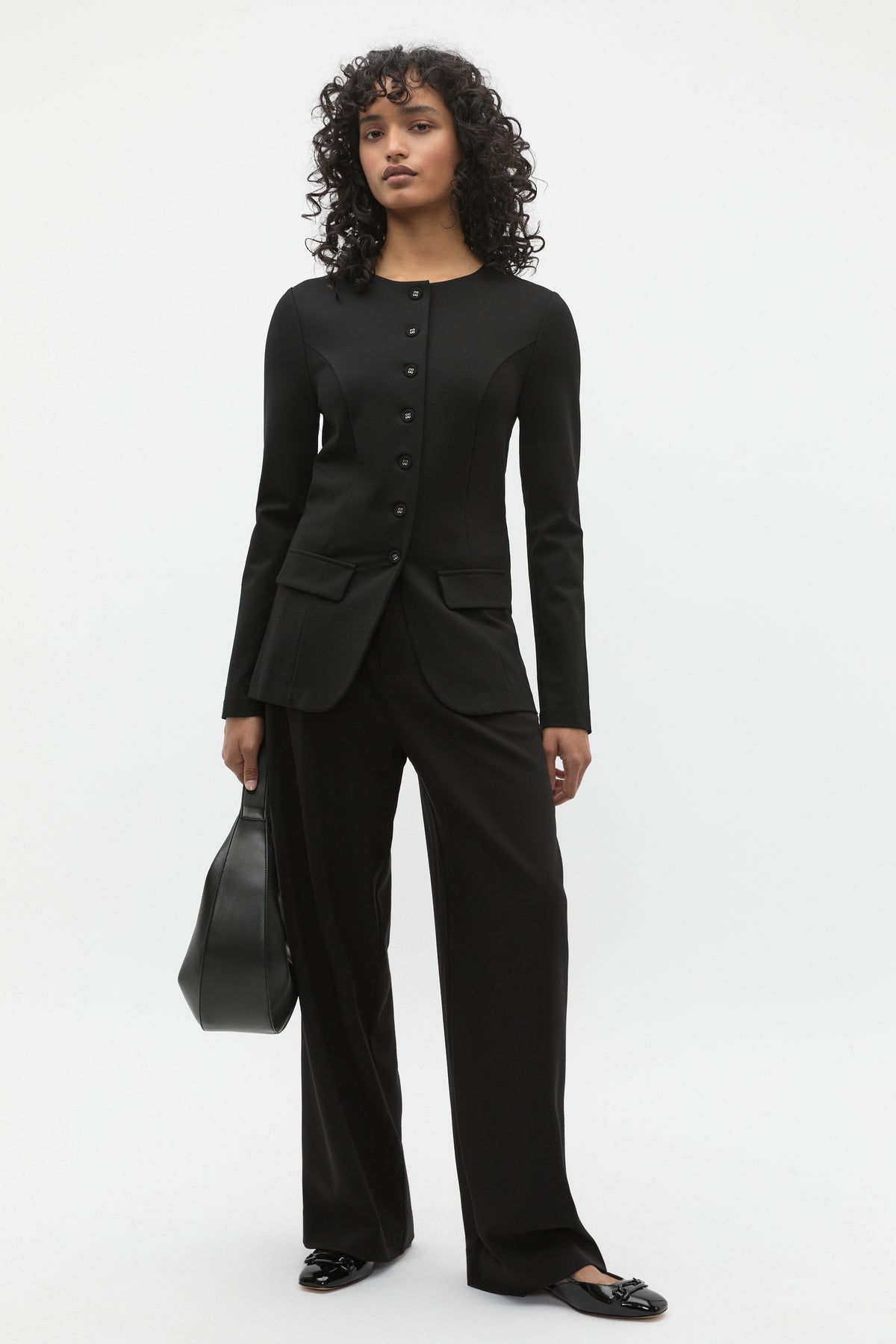 Ponte Long Sleeve Top