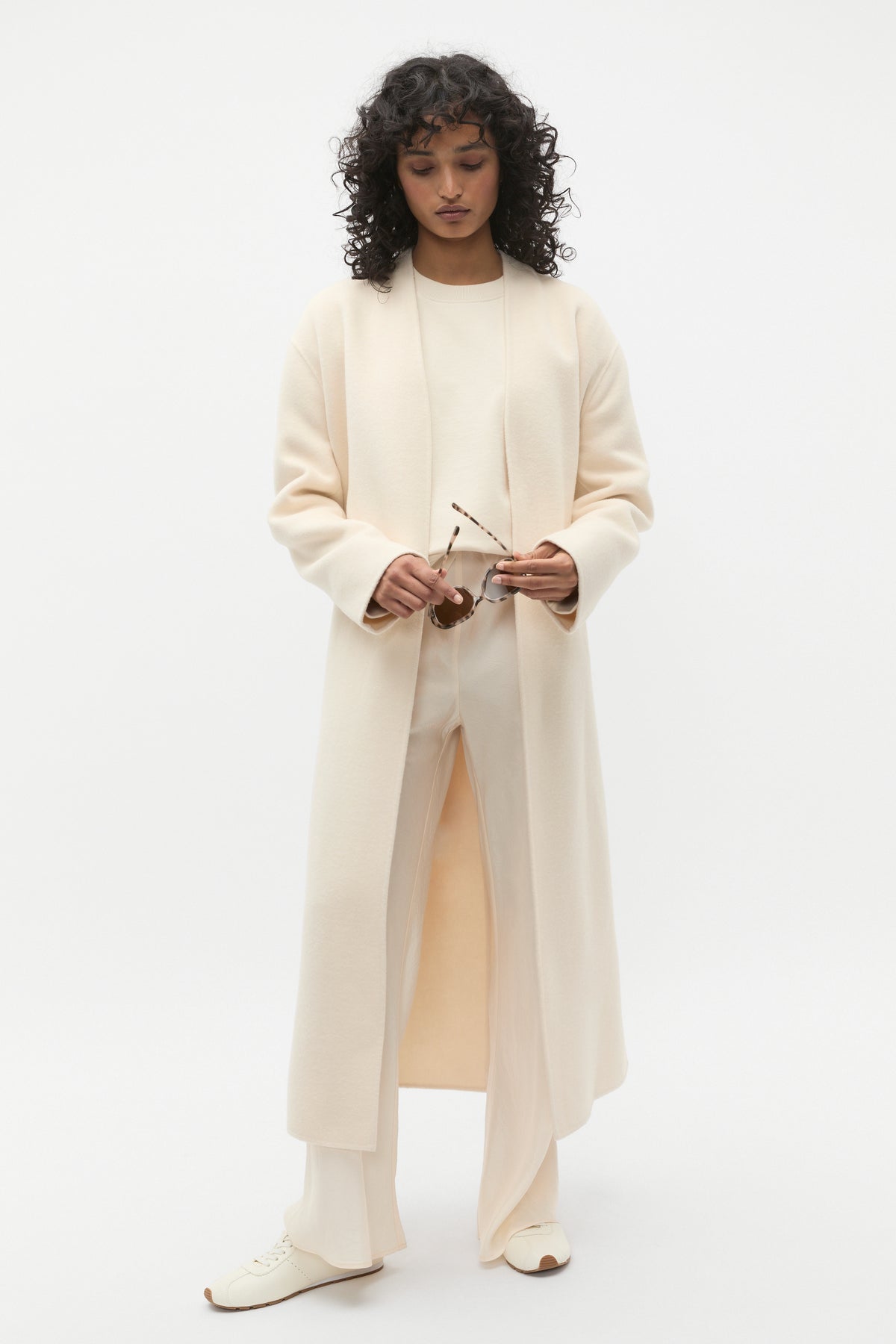 Longline Crew Neck Sweat