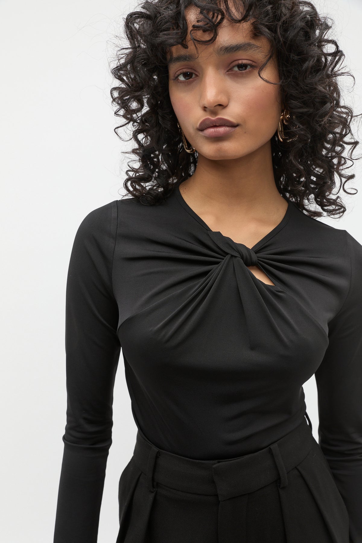 Twist Detail Layering Top