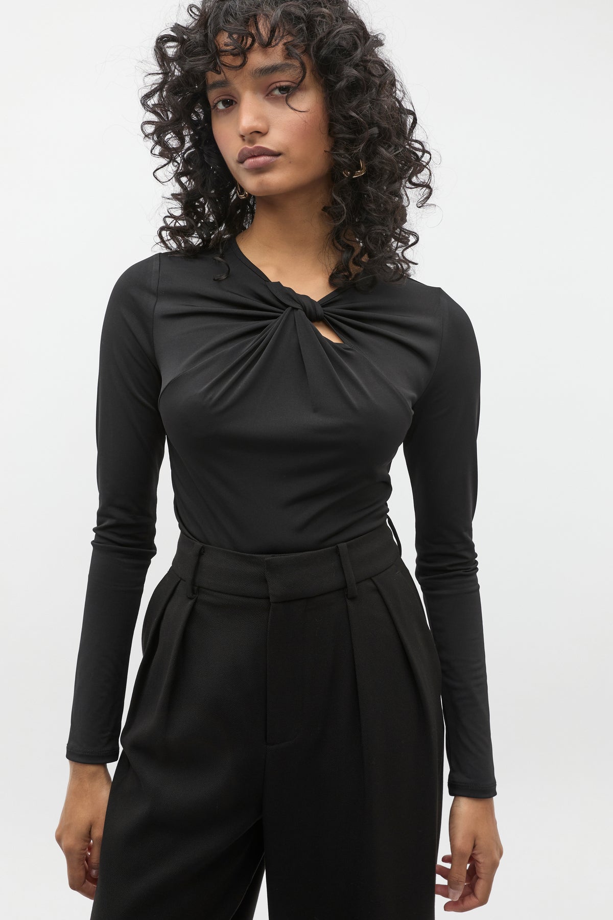 Twist Detail Layering Top