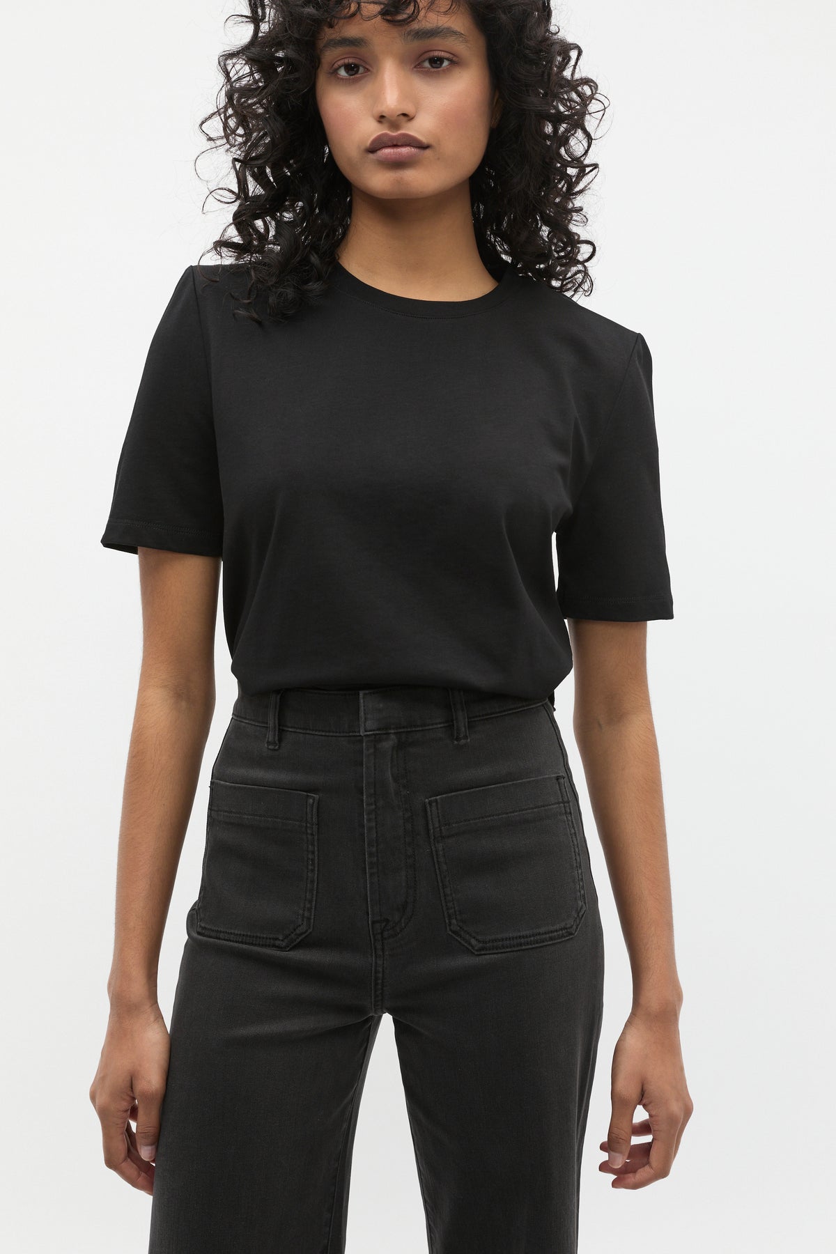 Structured Boxy Tee