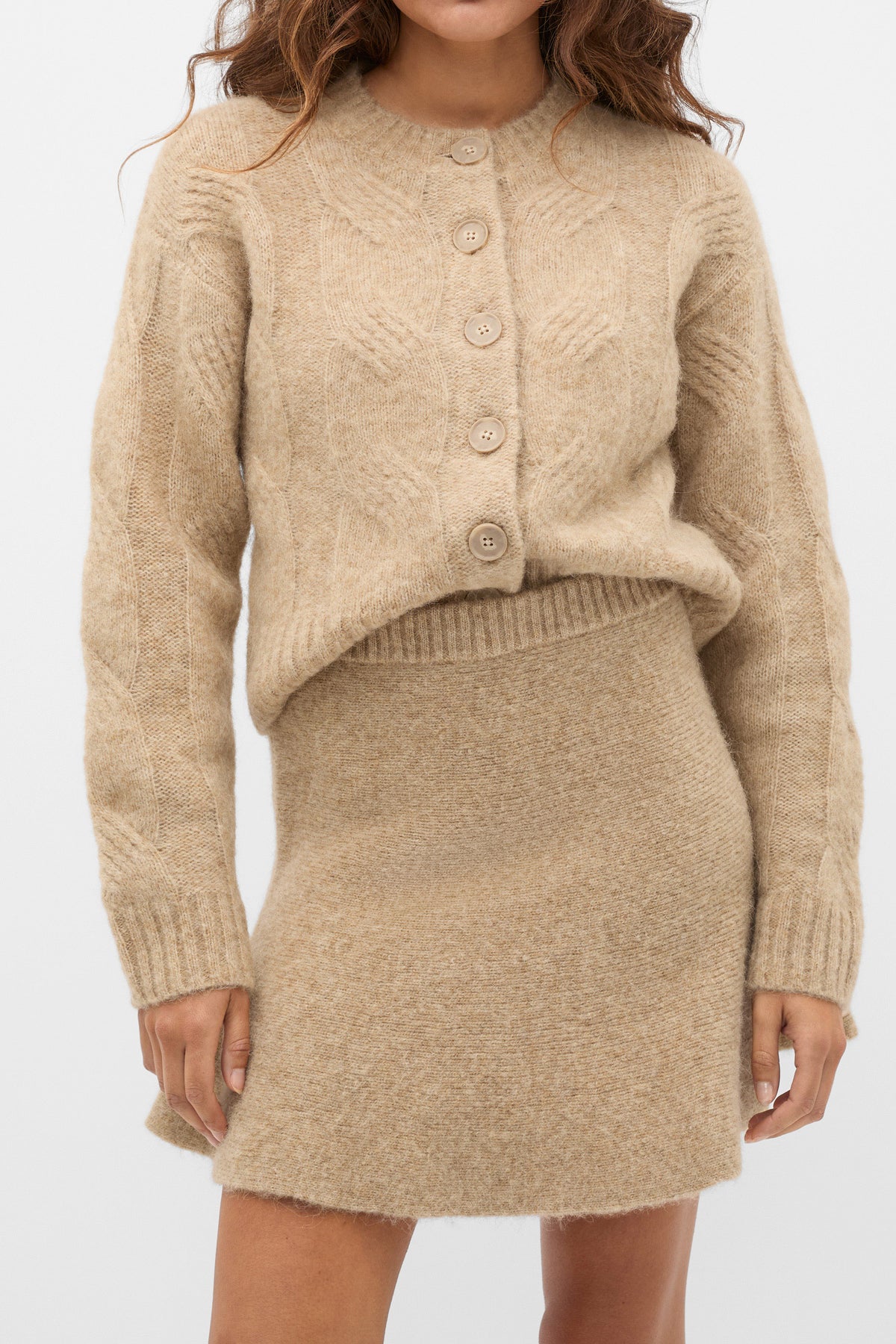Lofty Knit Mini Skirt